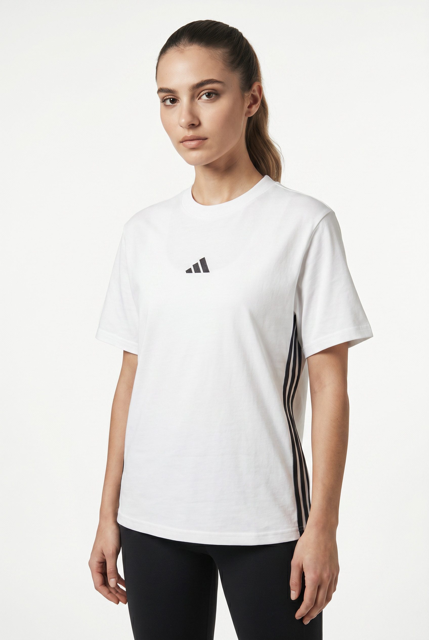 T-Shirt ESSENTIALS 3-STREIFEN COTTON