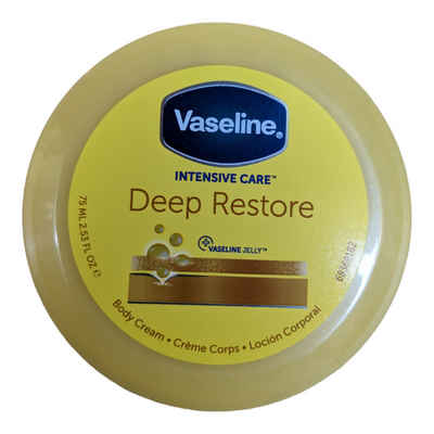 Vaseline Bodylotion Deep Restore Body Cream - 75ml, 75 ml