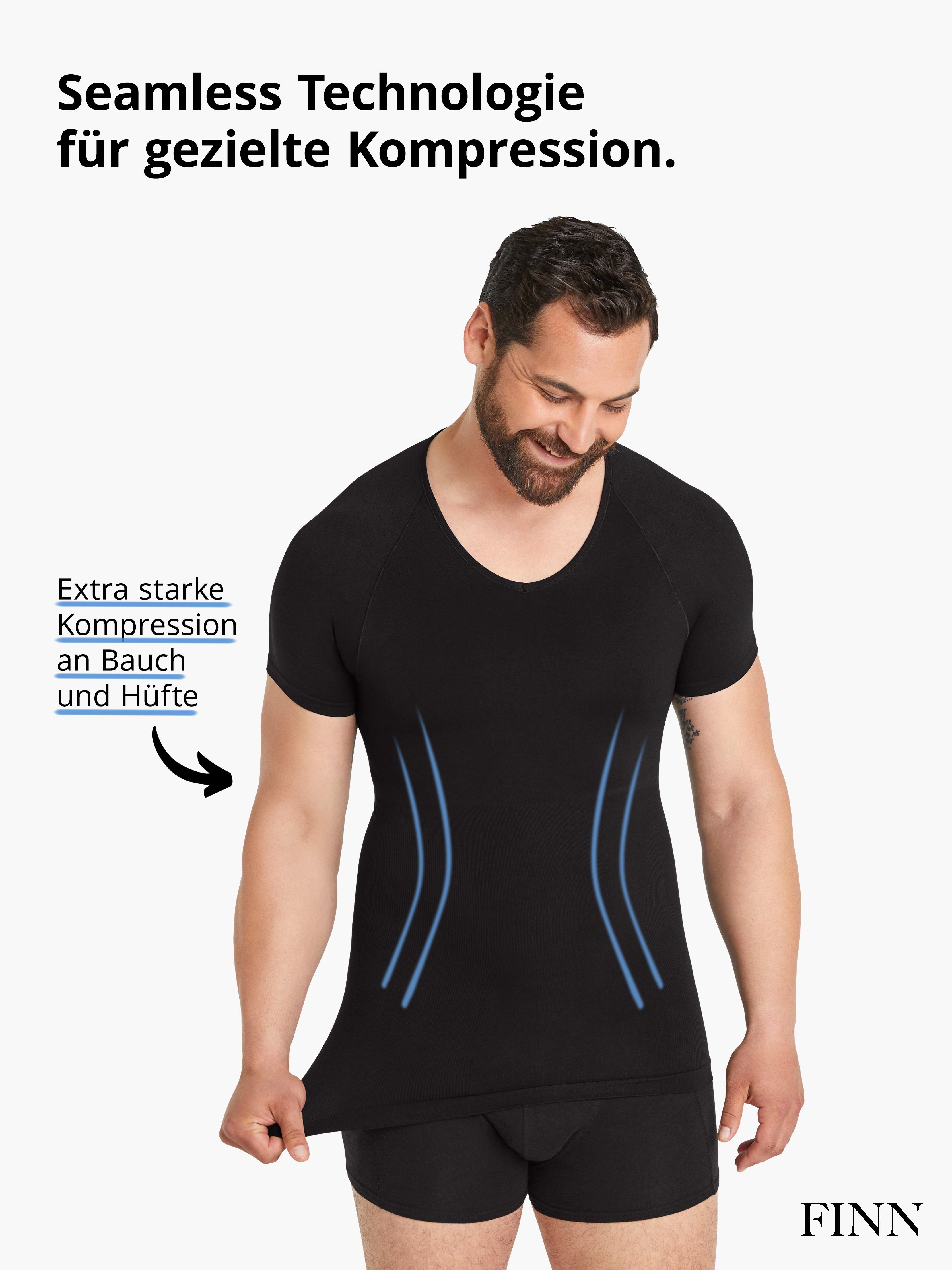 FINN Design Shapinghemd mit extra starker Kompression - Seamless Unterhemd günstig online kaufen