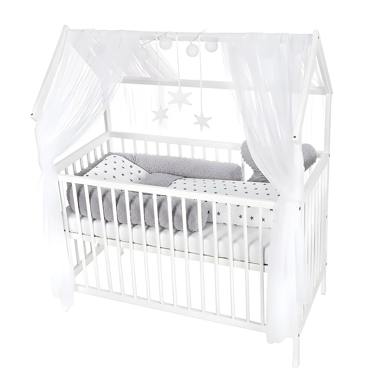 Babyhafen Kinderbett Babyhafen Hausbett Kinderbett 120x60 günstig online kaufen