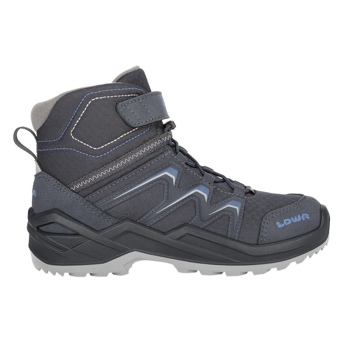 Lowa Maddox Warm GTX Mid JR Winterstiefel Sportlicher Winterboot für Kinder mit wasserdichter GORE-TEX Membran