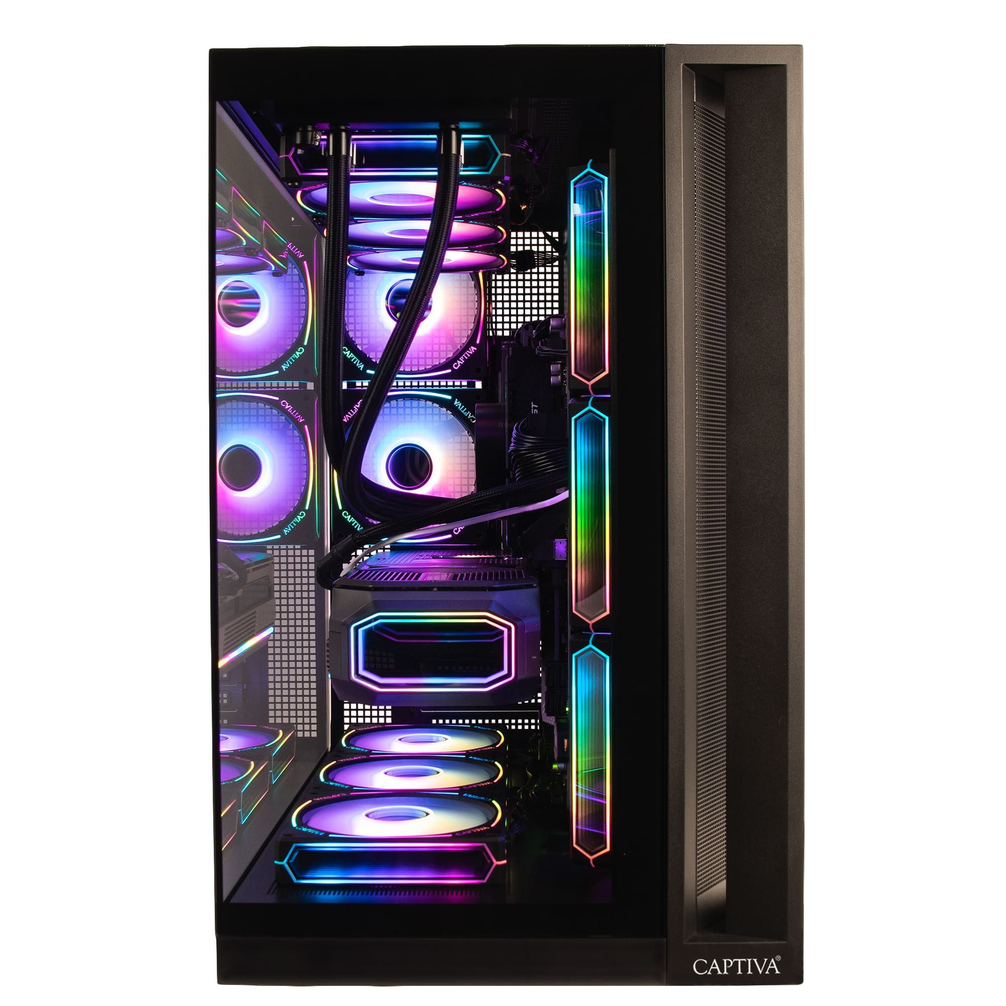 CAPTIVA Highend Gaming I88-966 PC (Intel Core i9 13900KF, GeForce® RTX™ 5080, 64 GB RAM, 2000 GB SSD, Wasserkühlung, WLAN, ohne Betriebssystem)