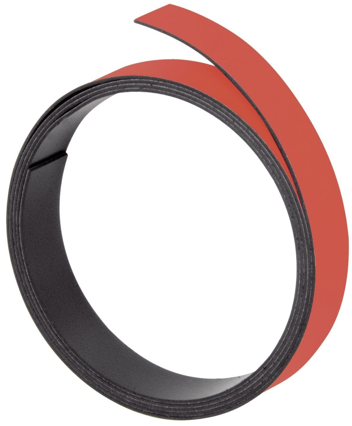 FRANKEN Radiergummi FRANKEN Magnetband, x rot (T)5 (L)1.000 x mm, (H)1