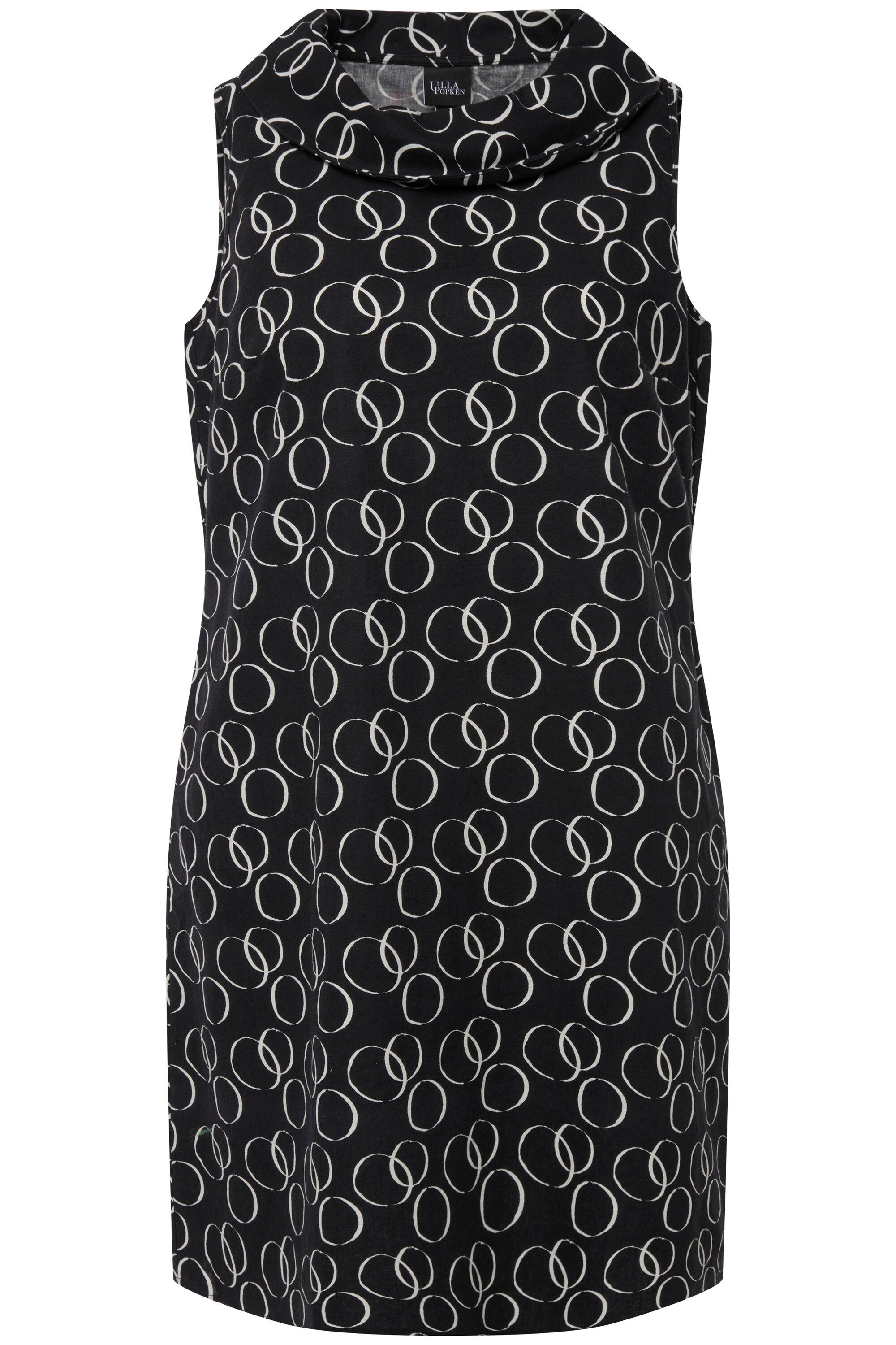 Ulla Popken Jerseykleid Kleid Kreise A-Linie günstig online kaufen