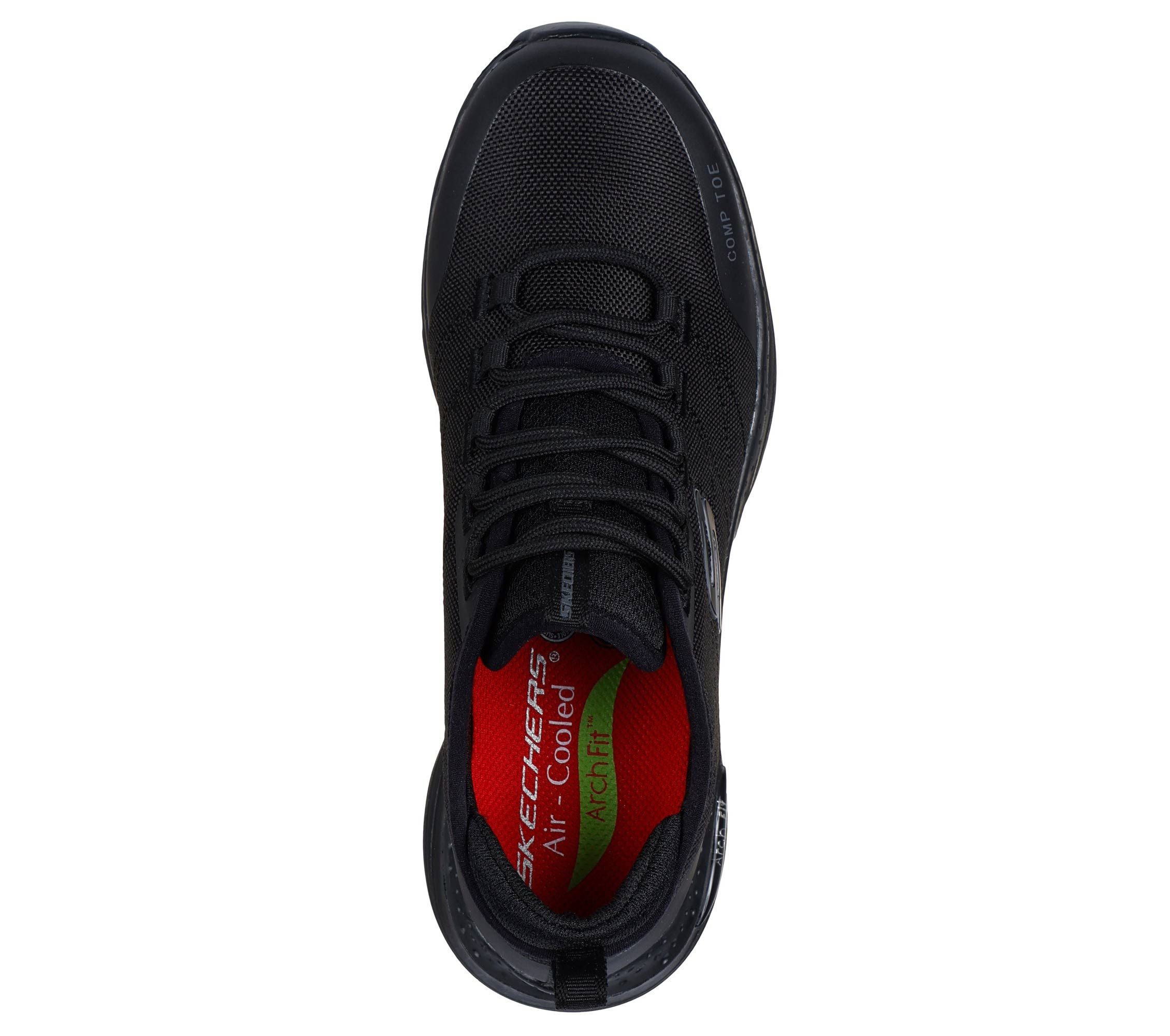 Skechers ARCH FIT SR EBINAL - Max Komfort und Sicherheit - Damen S3 SR ESD Arbeitsschuh Arch Fit Einlegesohle mit zertifizierter Unterstützung des Fußgewölbes – Bild 4 von 5