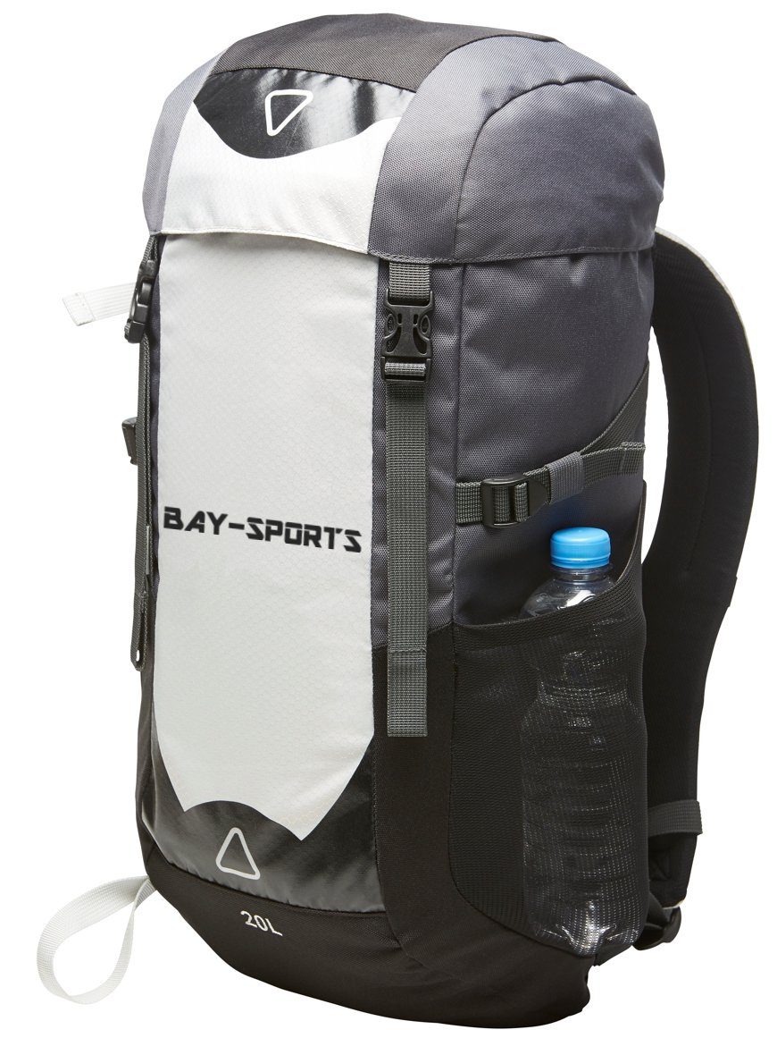 BAY-Sports Sportrucksack Sporttasche Anventure Backpack Trainingstasche Kampfsport Rucksack Budo Karate (55 cm, 55 cm), Boxen, Karate, Kickboxen, MMA, Krav Maga, Taekwondo, Muay Thai, Thaiboxen, Judo | Daypacks