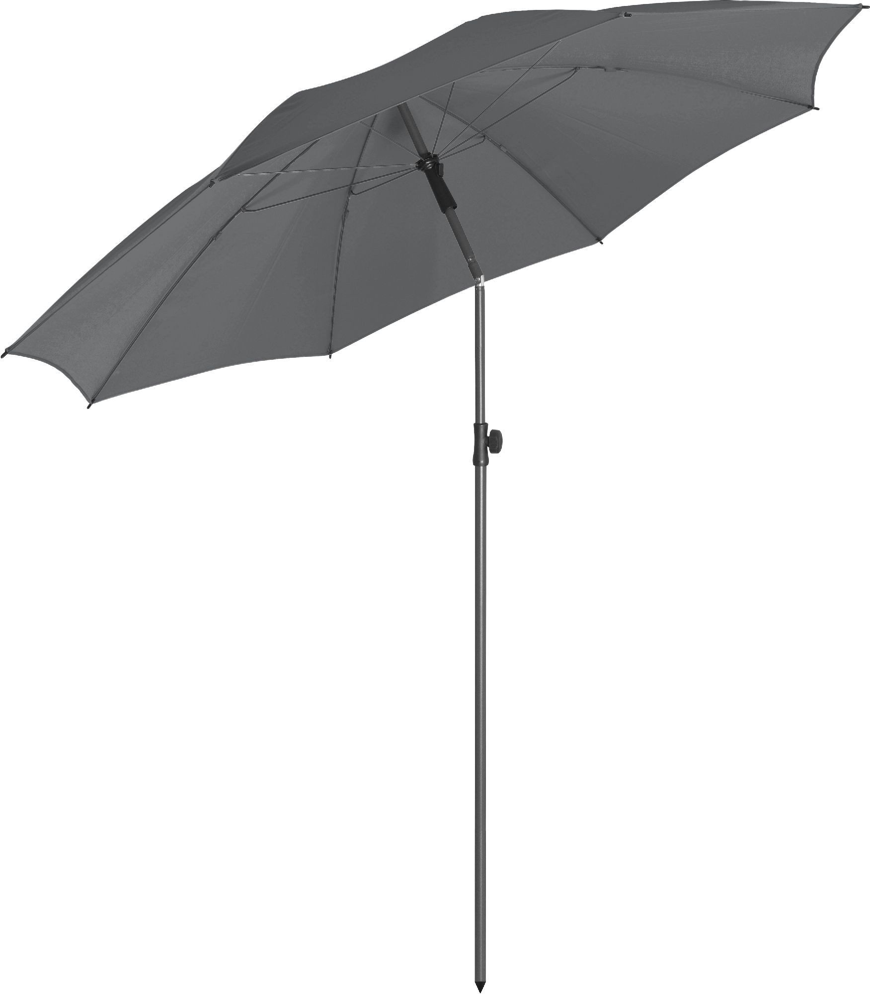 FARE Sonnenschirm, Höhenverstellbar, Knickvorrichtung, Lichtschutzfaktor UPF 50+, Ø200cm