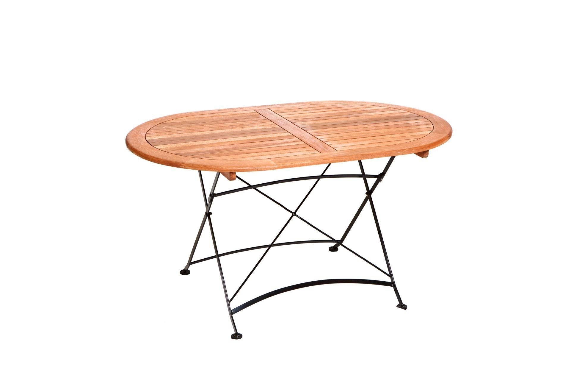 MERXX Gartentisch SCHLOSSGARTEN (1-St), Klapptisch, oval günstig online kaufen