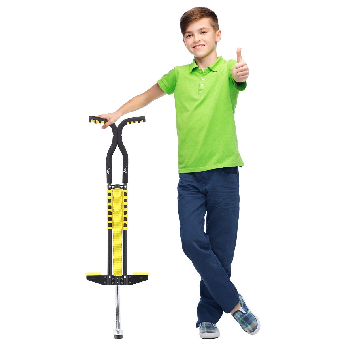 NILS FUN Hüpfspielzeug Hüpfstange Sprungstange Jump günstig online kaufen
