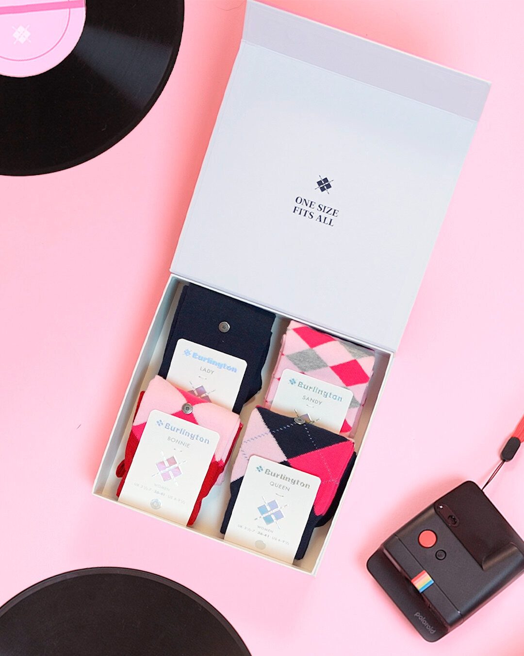 Burlington Socken Classic Box (4-Paar) mit Geschenkbox