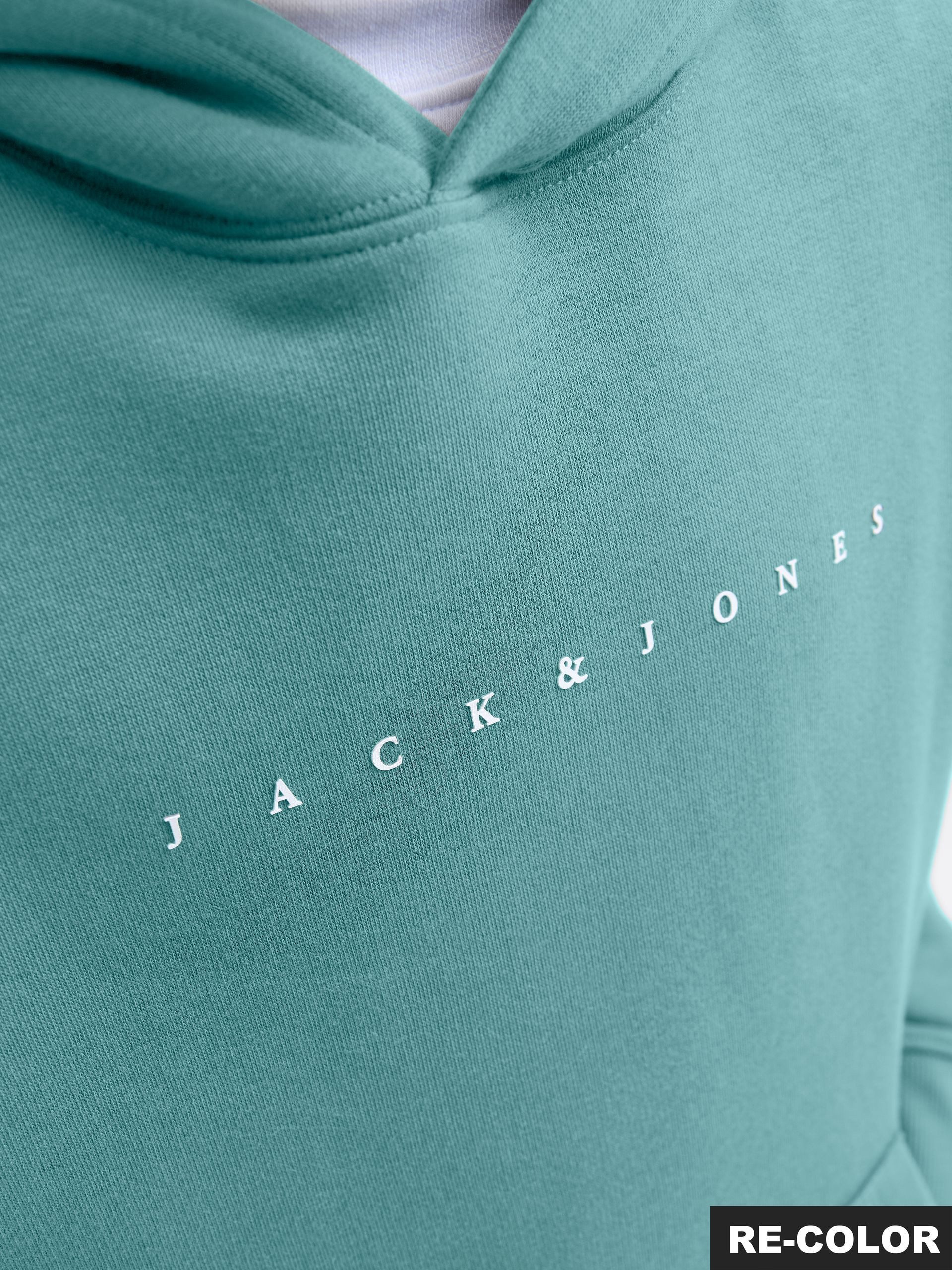 Jack & Jones Junior Sweatshirt JJESTAR JJ SWEAT HOOD JNR – Bild 5 von 5