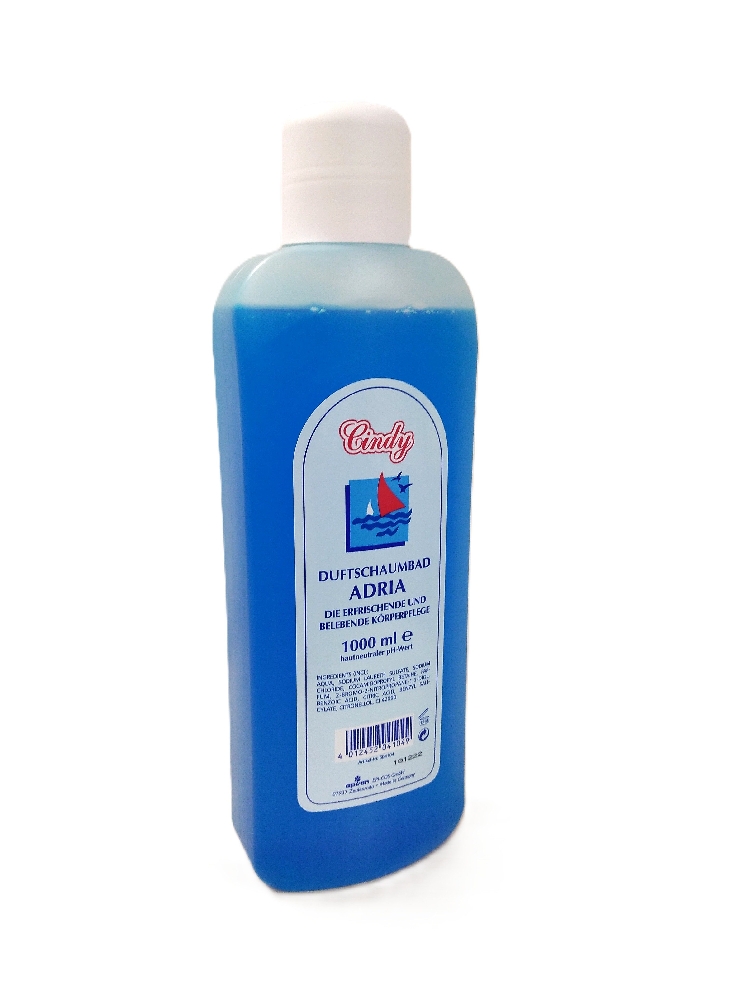 Badezusatz Duftschaumbad Adria, 1000 ml, 10 Stück, 10-tlg.