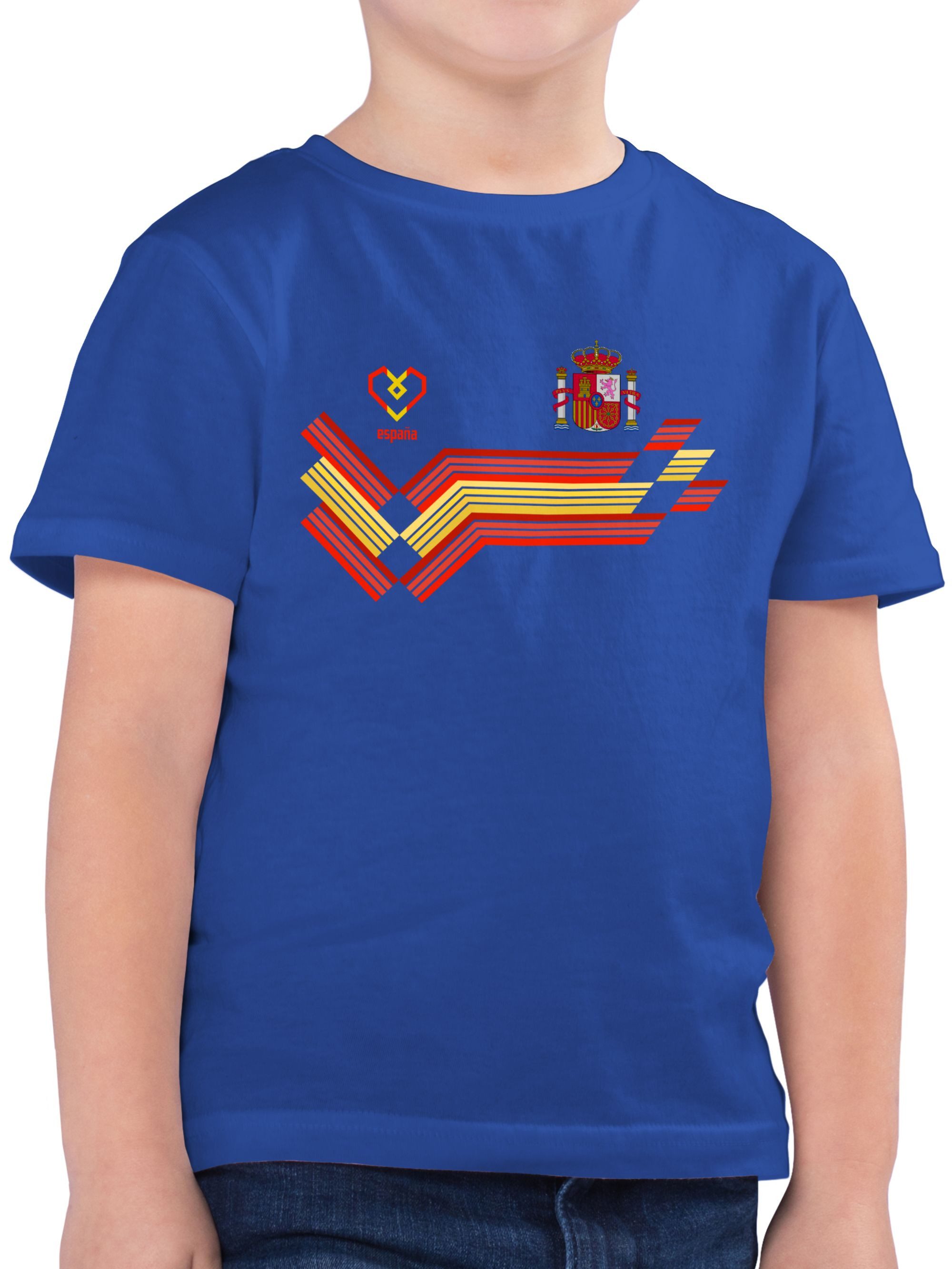 Shirtracer T-Shirt Espana Fanartikel EM, Spanien Wappen (1-tlg) 2026 Fussball WM Fanartikel