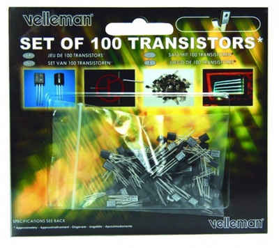 Velleman Modellbausatz Transistor Sortiment ca.100-teilig