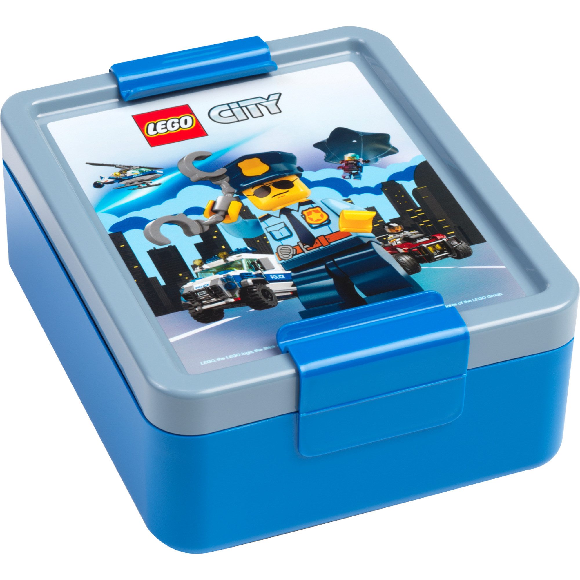Spielzeugtruhe Room Copenhagen LEGO Lunch Box City, Lunch-Box