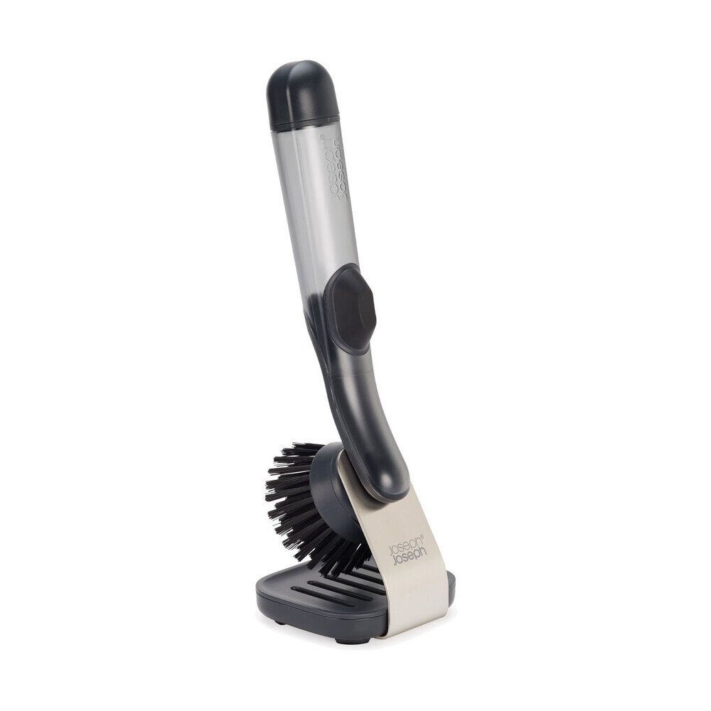 Joseph Joseph Reinigungsbürste Spülbürste 3-tlg. SinkTech klar, (Set, 3-tlg), Spülbürste, anthrazit