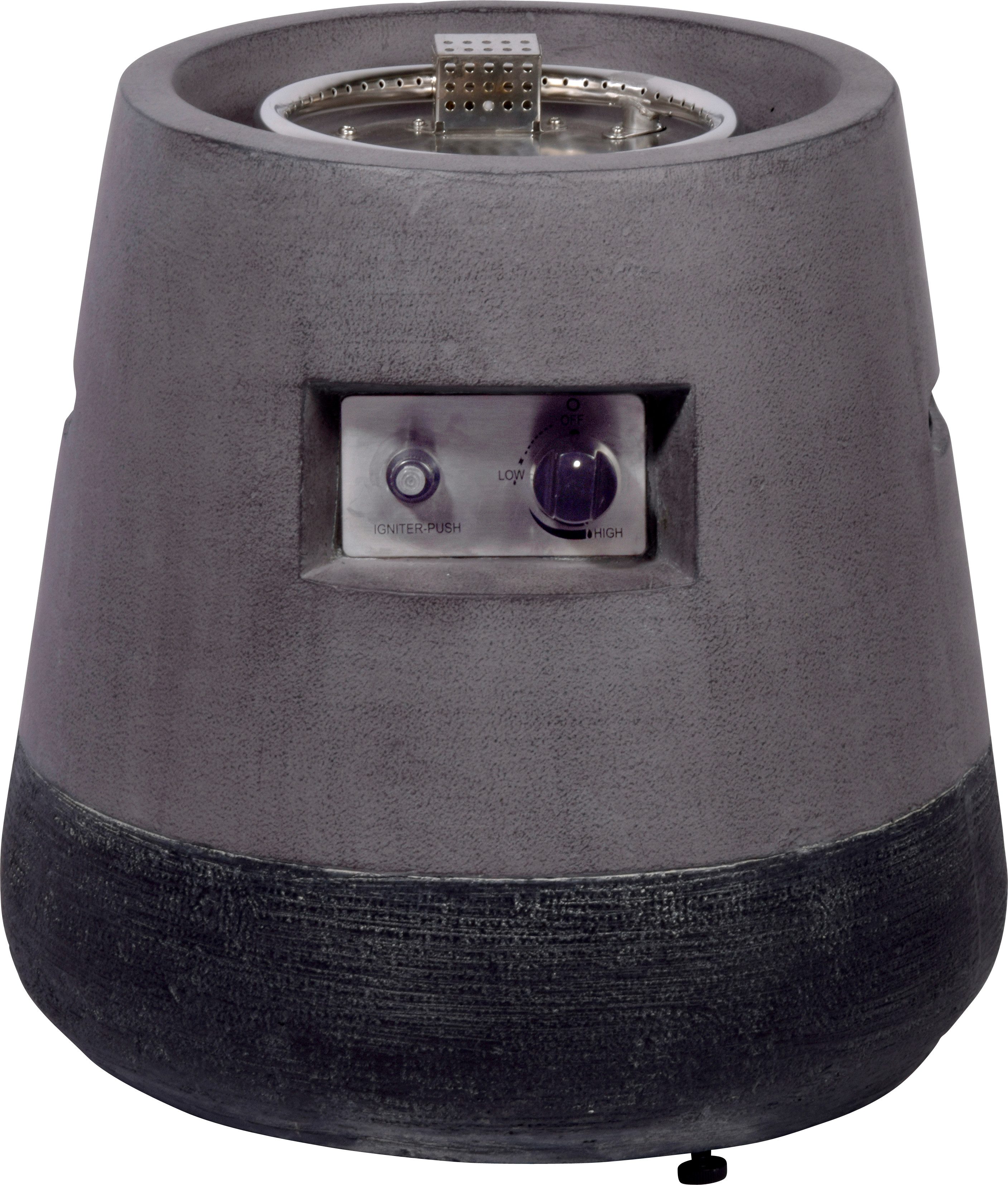 dobar Gartenkamin Outdoor Lava-Ofen Stellar mit Lavasteinen