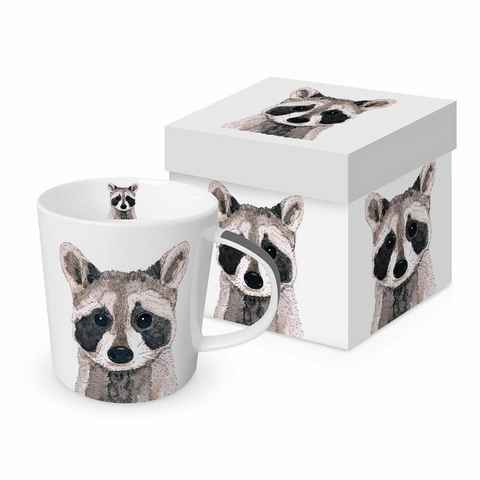 PPD Tasse Raccoon Trend Mug 350 ml, Bone China