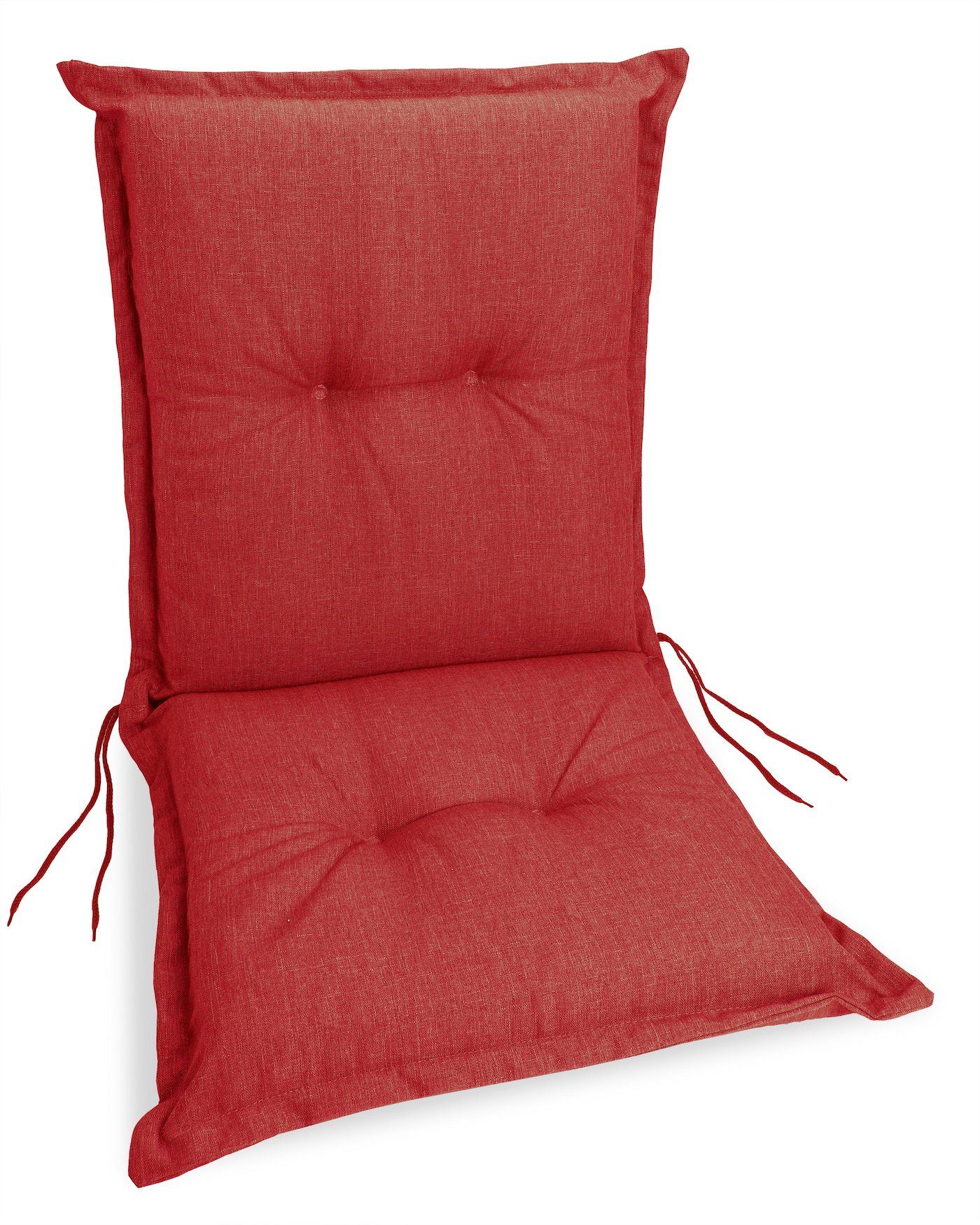 sunnypillow Stuhlkissen »1 Stück Gartenstuhlauflage Niedriglehner 100 x