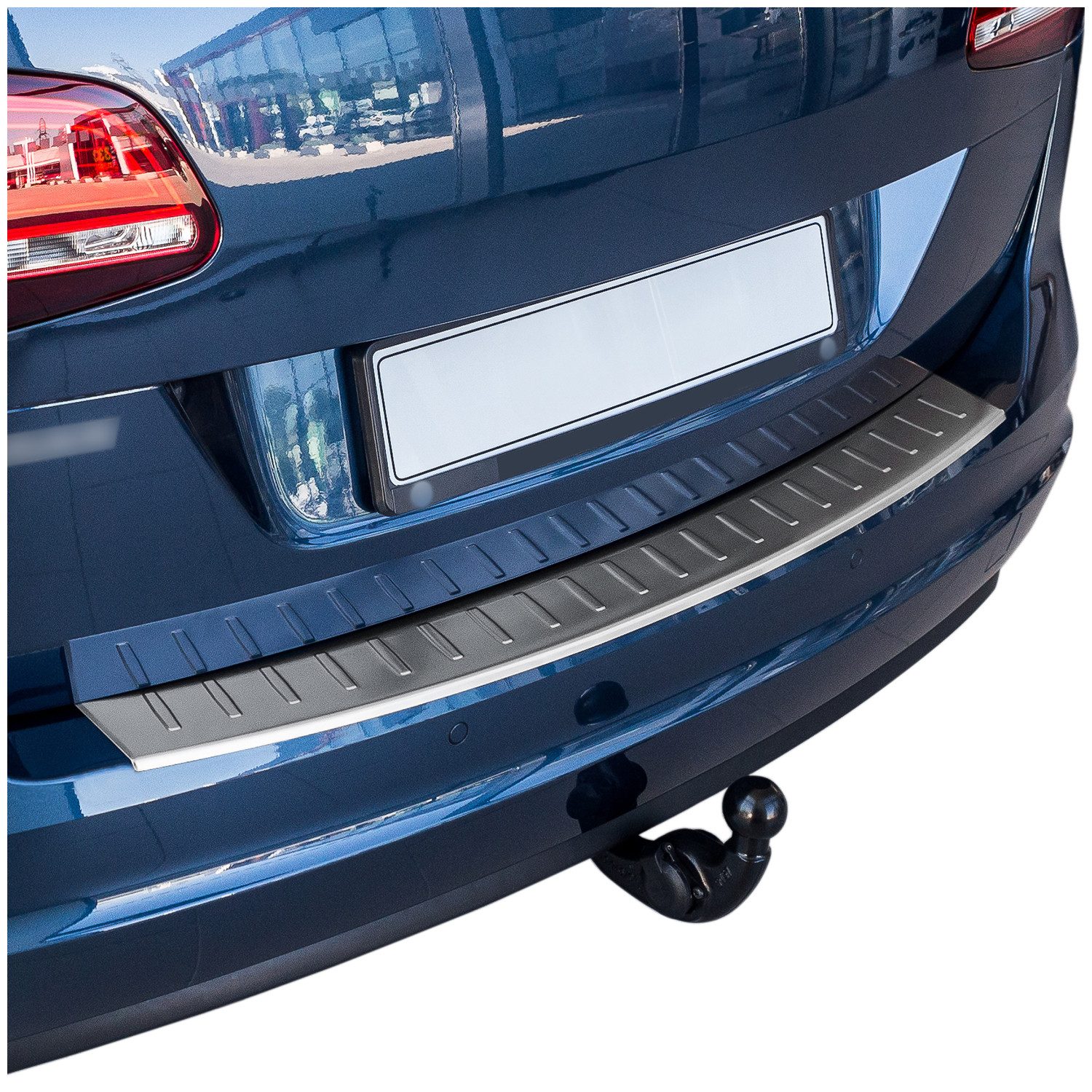 tuning-art Ladekantenschutz 620 Edelstahl passgenau für VW Sharan 2 Seat Alhambra 2 2010-2022