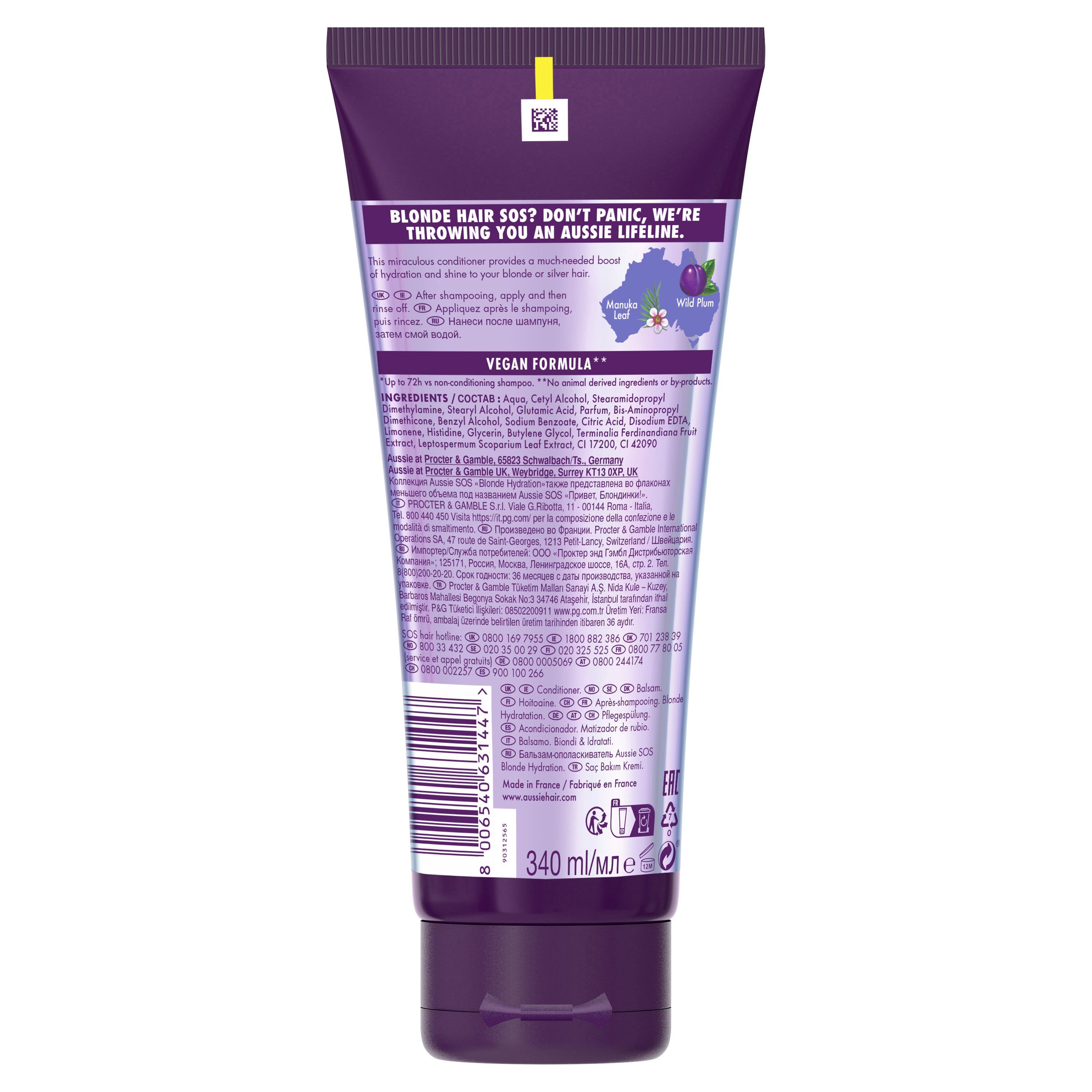 Aussie Haarspülung SOS Blonde - 340ml