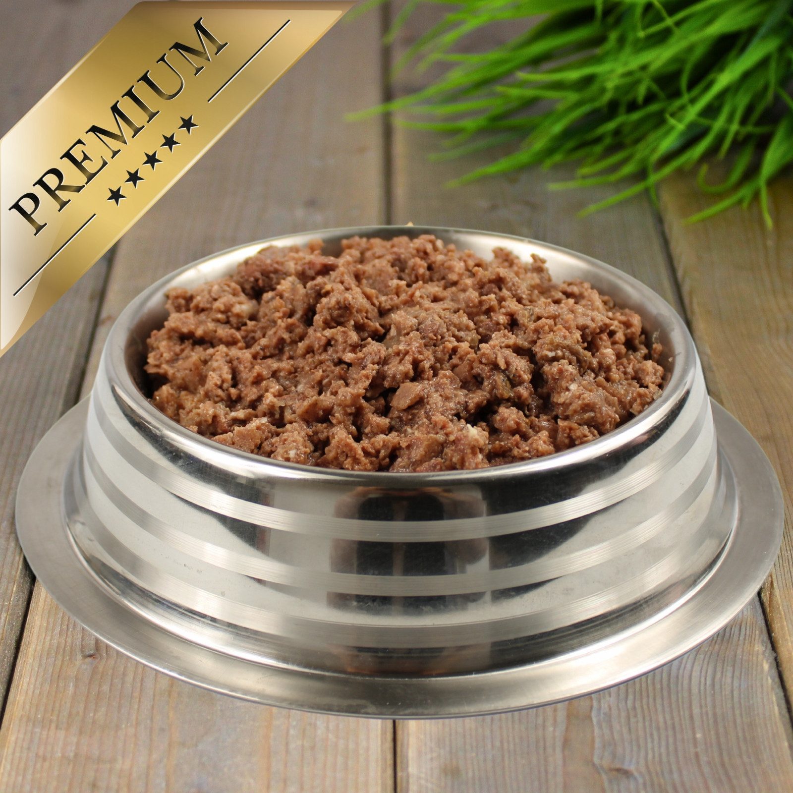 Lecker.Pet 11 x 150 g Lecker.Pet® Gino's Feine Paté Reich an Rind Hundefutter Rind, Nassfutter für: Hund