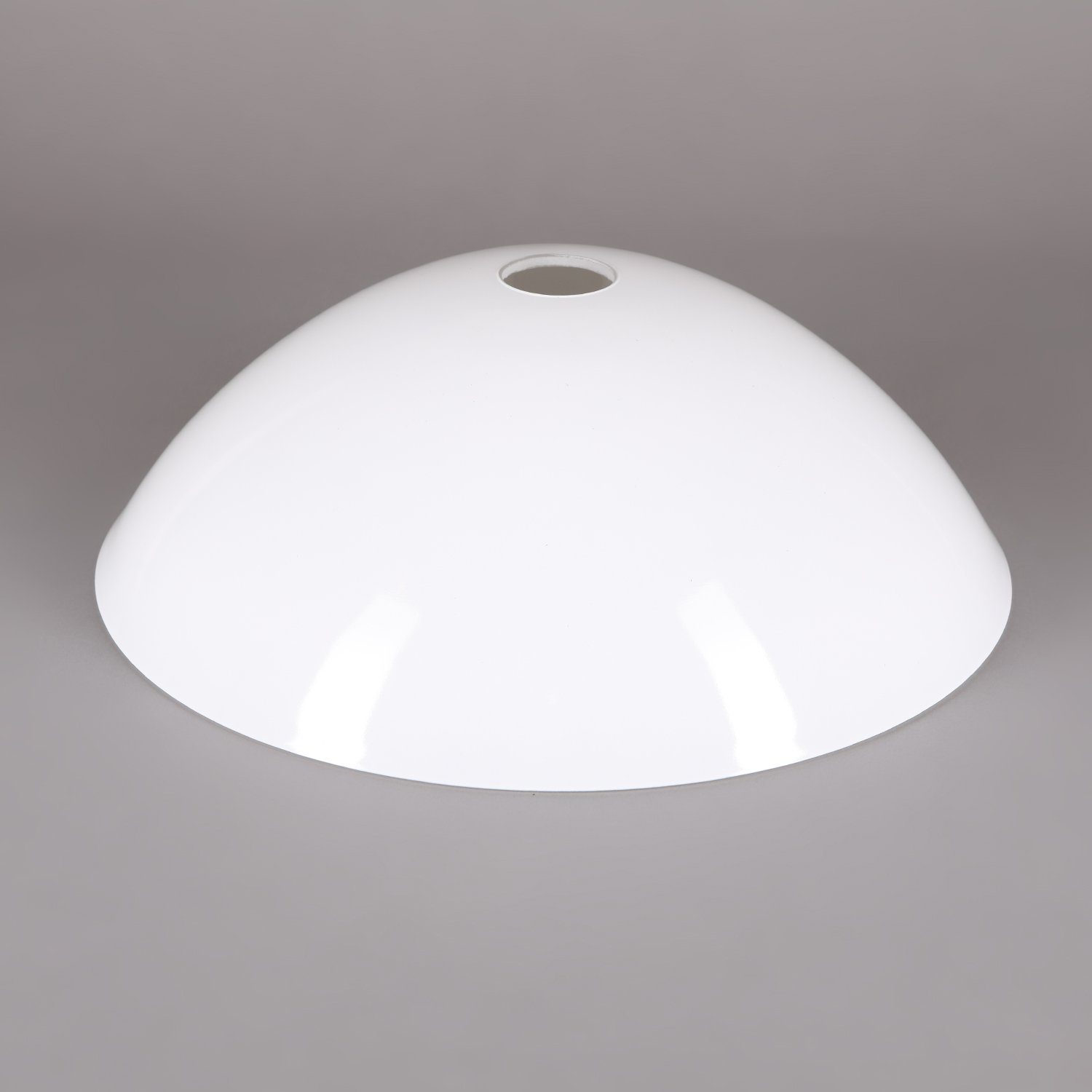 Home4Living Lampenschirm Lampenglas Pendelglasschirm Ersatzglas Ø 360mm Glasschirm Weiß, Dekorativ