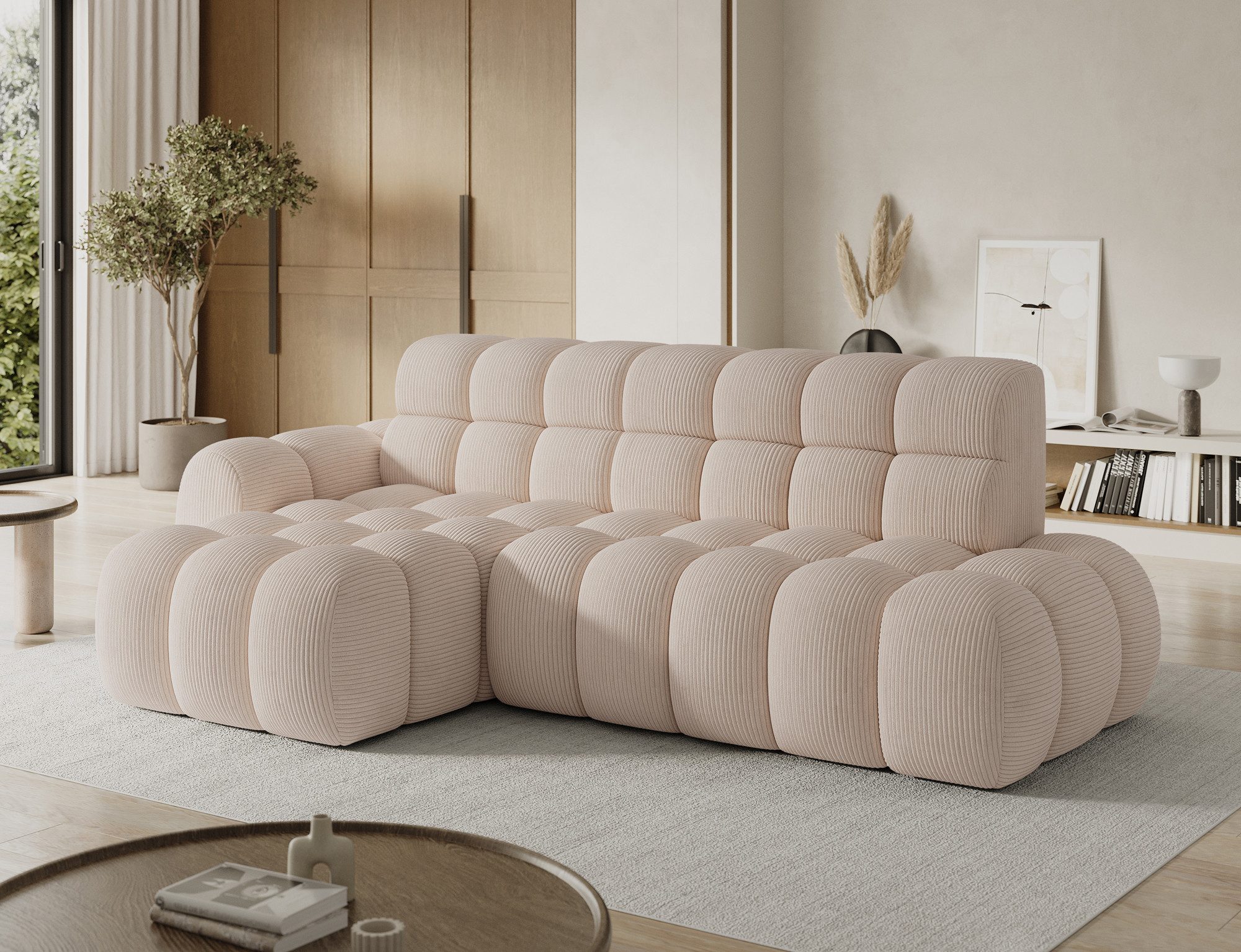 MOEBLO Ecksofa Lorveno, Eckcouch Wohnlandschaft mit günstig online kaufen
