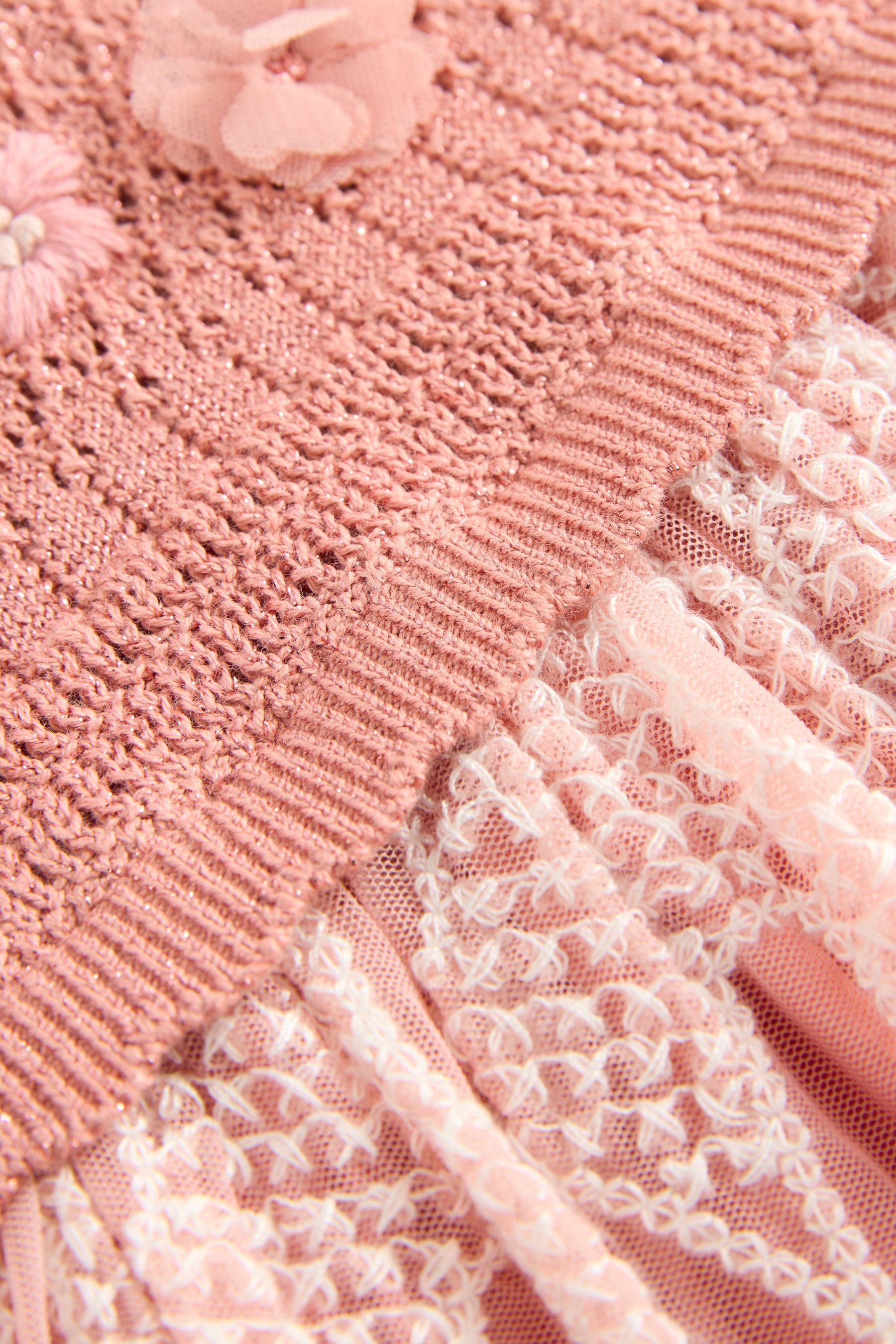 Next Partykleid Strickkleid für besondere Anlässe aus Baumwolle (1-tlg)