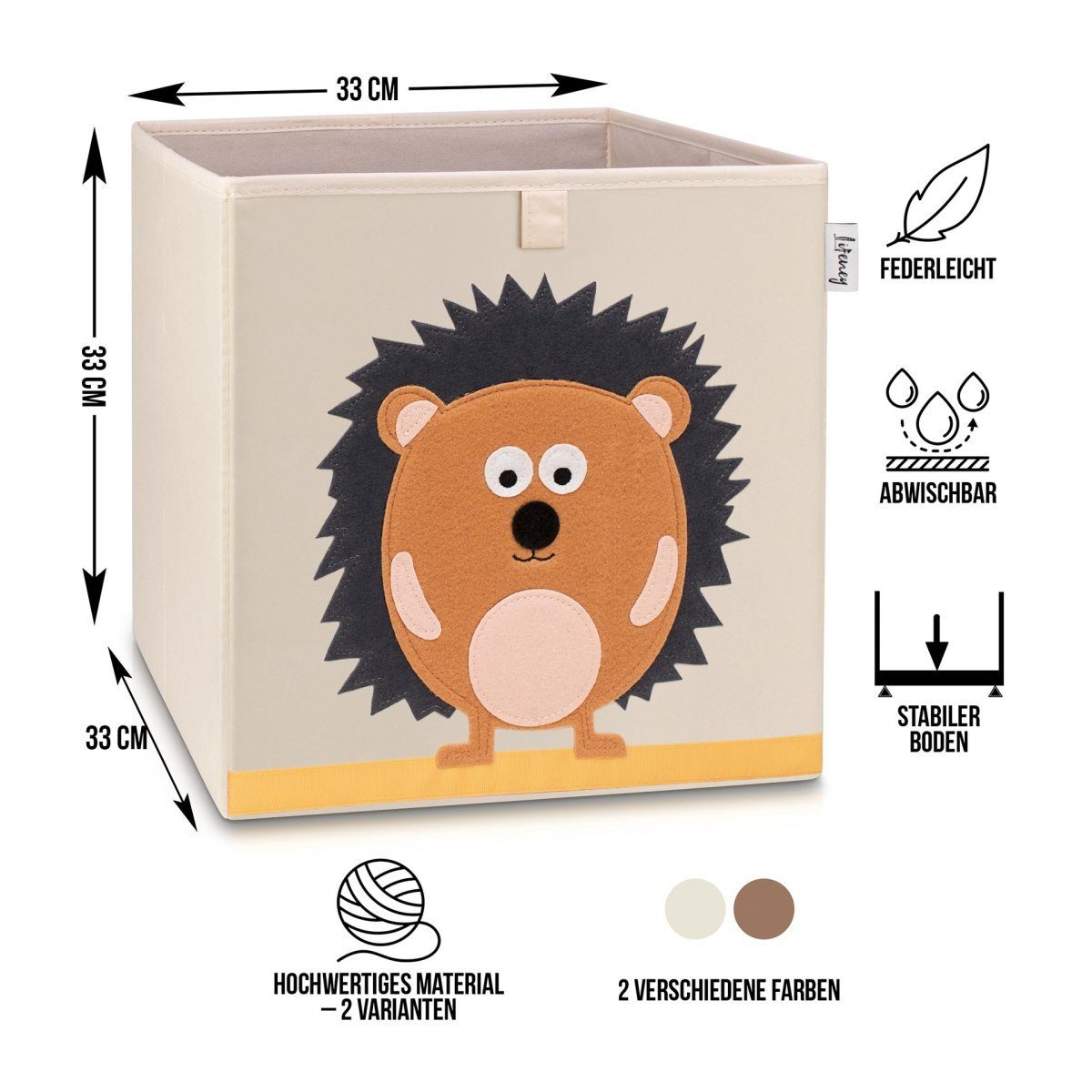 Lifeney Faltbox Aufbewahrungsbox Igel günstig online kaufen
