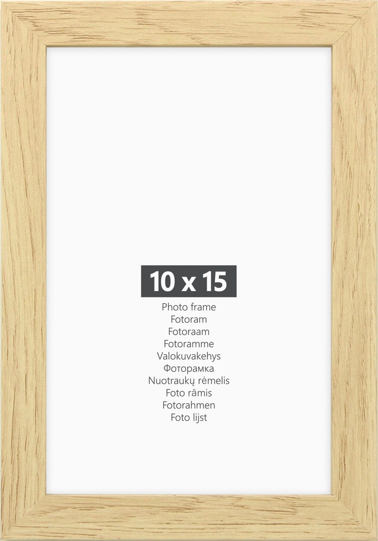 natur + + St), 10x15 10 4x (DIN Bilderrahmen 2x A5) cm 2x 21x30 (DIN andas 15x20 + 2x 10er, Bilderrahmen-Set (Set, A4) 13x18