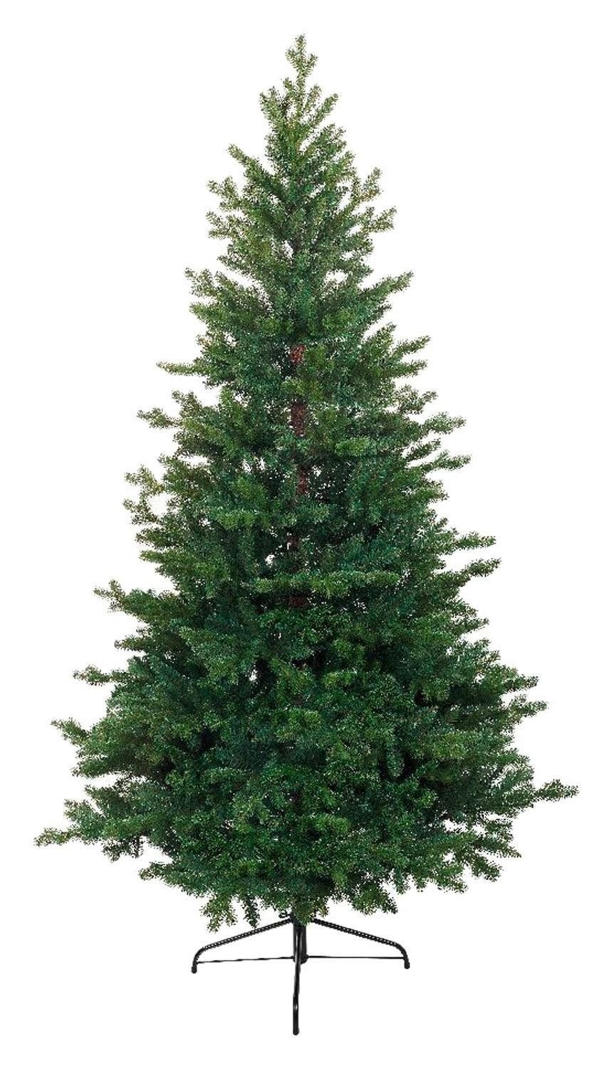 casa NOVA Künstlicher Weihnachtsbaum ALLISON, Grün, Kunststoff, Echtnadel-Optik, Ø 112 x H 180 cm
