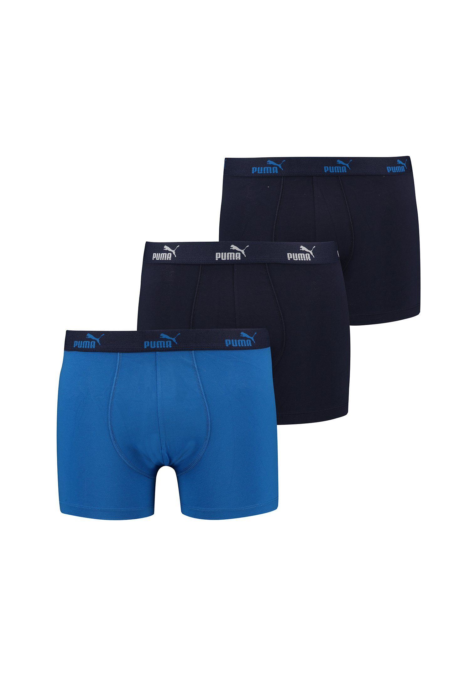 PUMA Boxershorts PUMA PROMO SOLID Boxer 3P (Packung, 3-St., 3er-Pack)