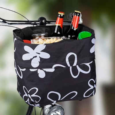 habeig Fahrradtasche Fahrradkorb Tasche mit klick-Fix System 30 x 25 x 25 cm, mit Klick-Fix