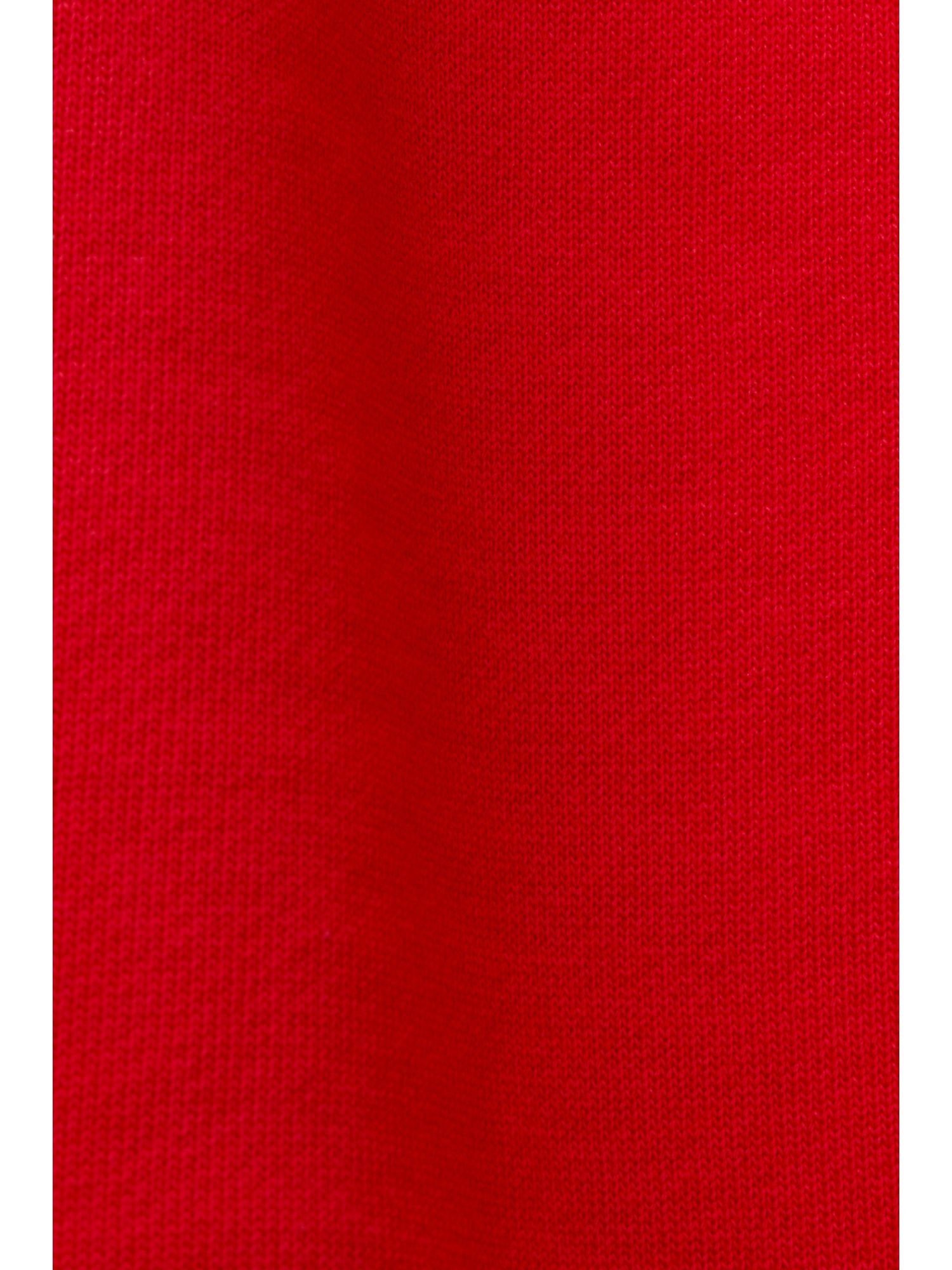 Baumwolle Pants Trackpants Gestreifte Jogger Esprit aus RED
