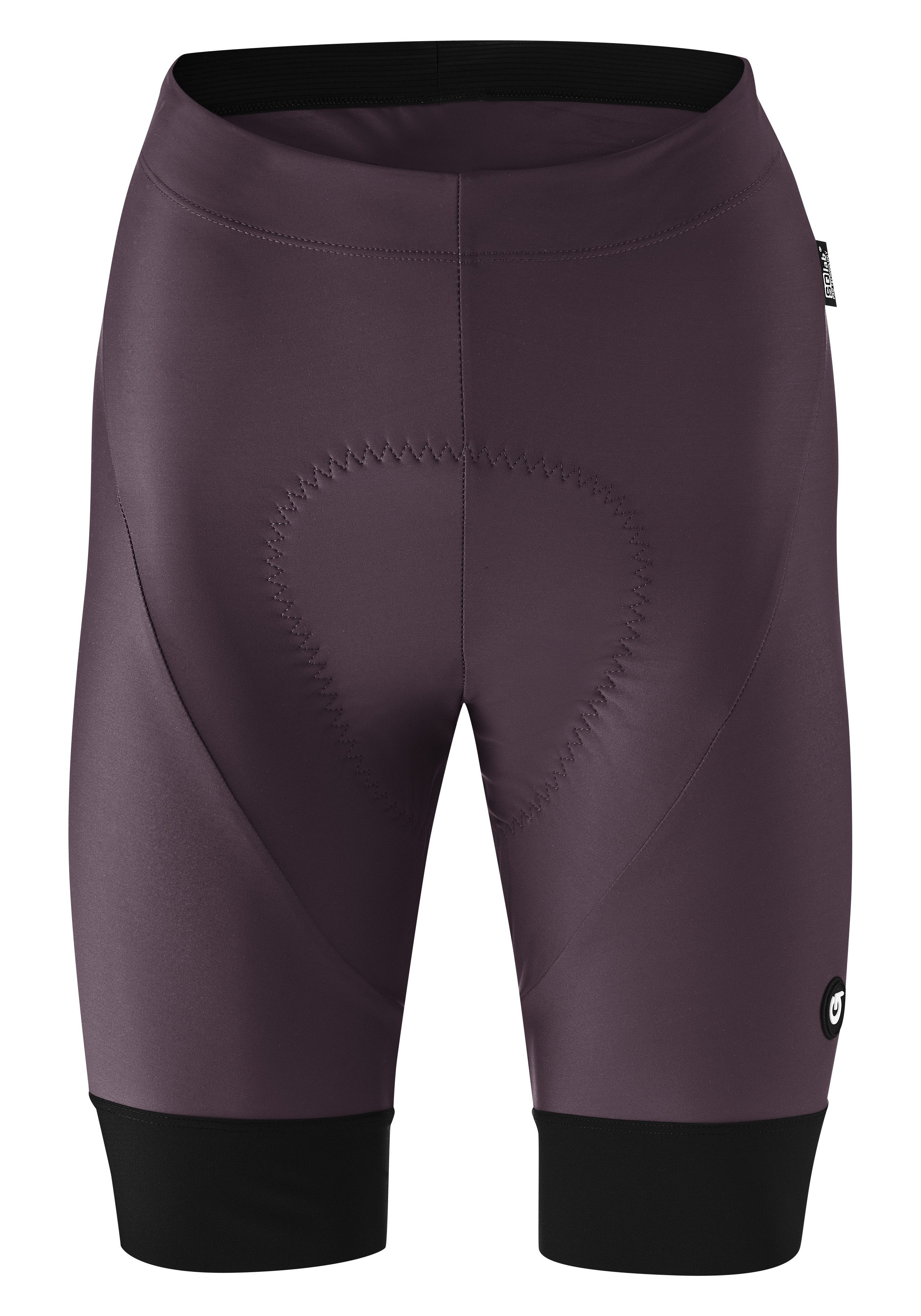 Gonso Fahrradhose SQlab GO W Damen Radhose mit Sitzpolster, kurze moderne Radlerhose, Tight Fit