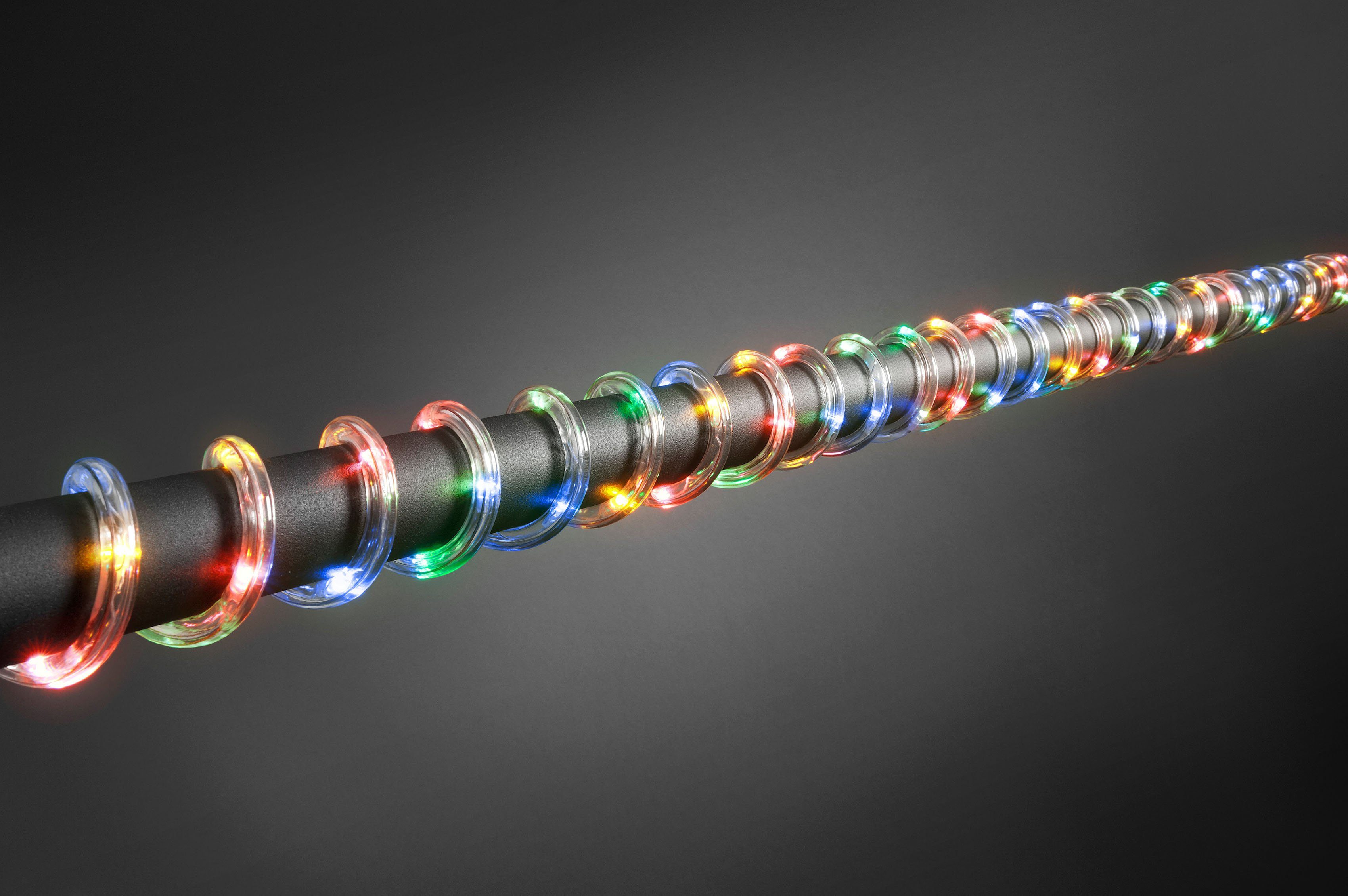 KONSTSMIDE LED-Lichterschlauch Weihnachtsdeko aussen, 96-flammig, 6 m, mit günstig online kaufen