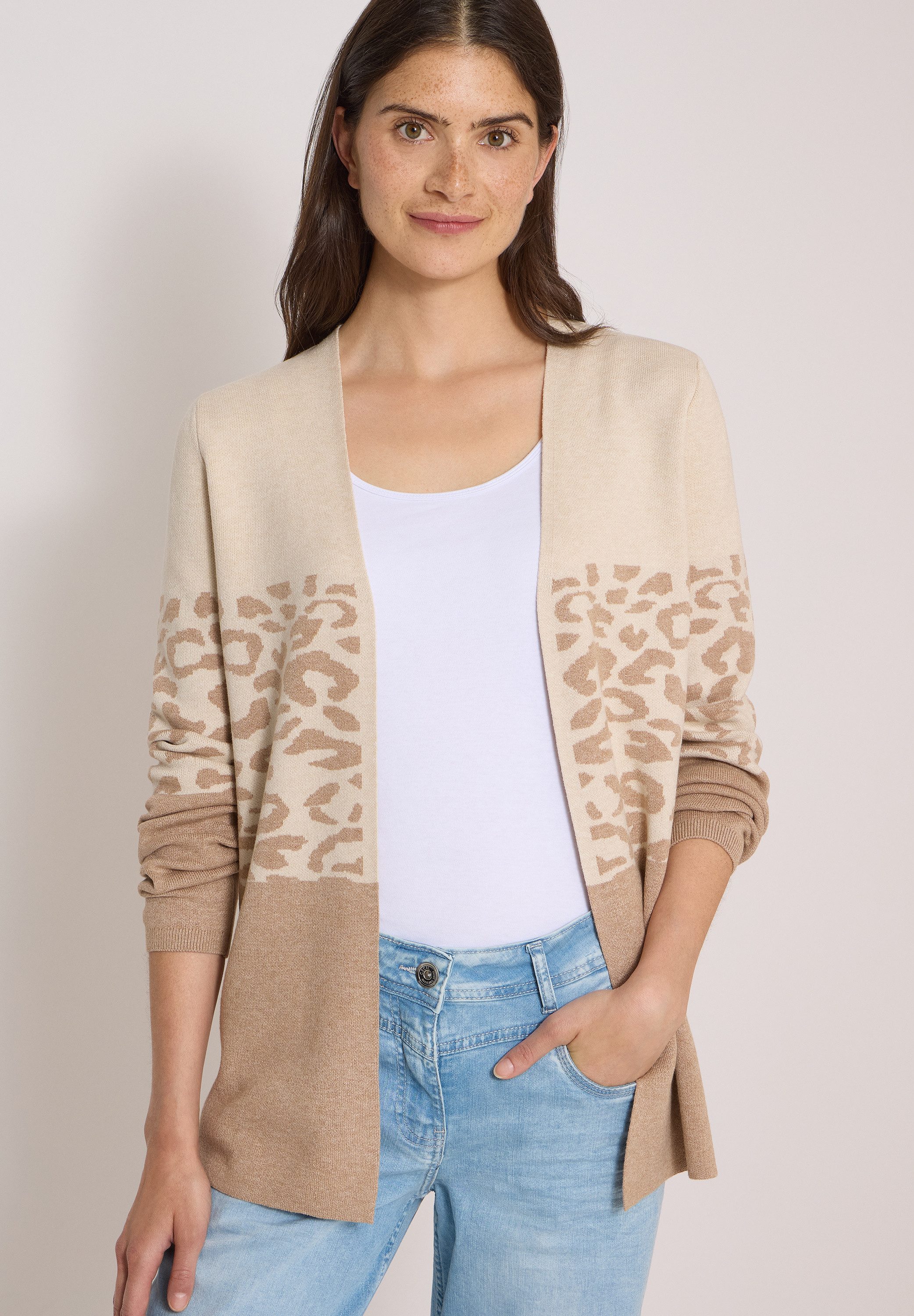 CECIL Strickjacke aus softer Viskose