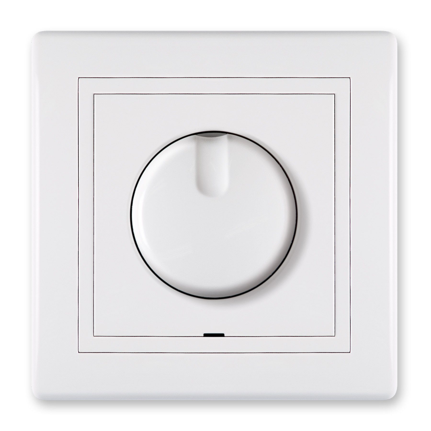 Aling Conel Drehdimmer PRESTIGE-Line Unterputz-Dimmer mit Wechselschalter 40-400VA (Packung)