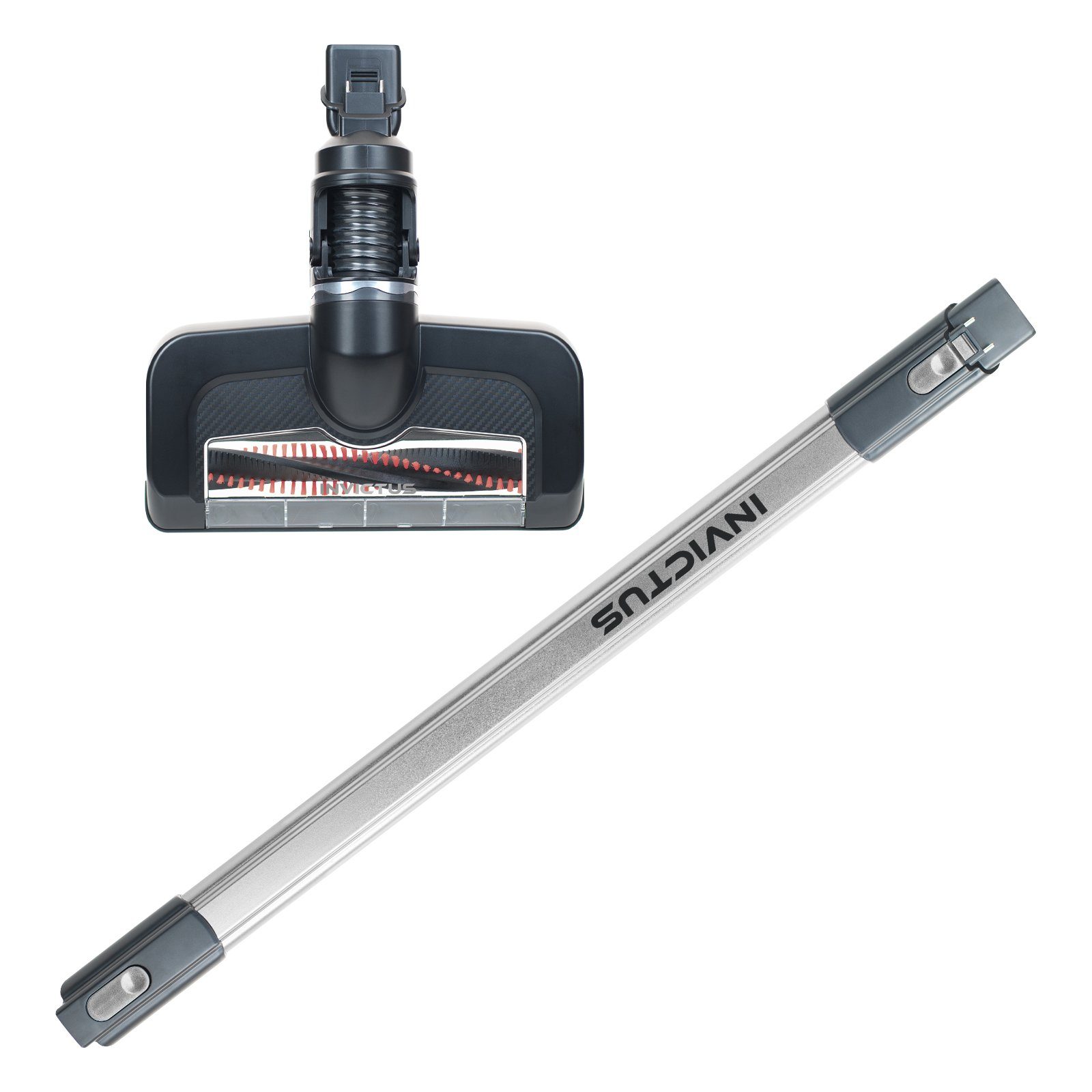 Genius Akku-Handstaubsauger INVICTUS ONE 3.0e Hand- und Bodenstaubsauger, Boden-Set 3-tlg.