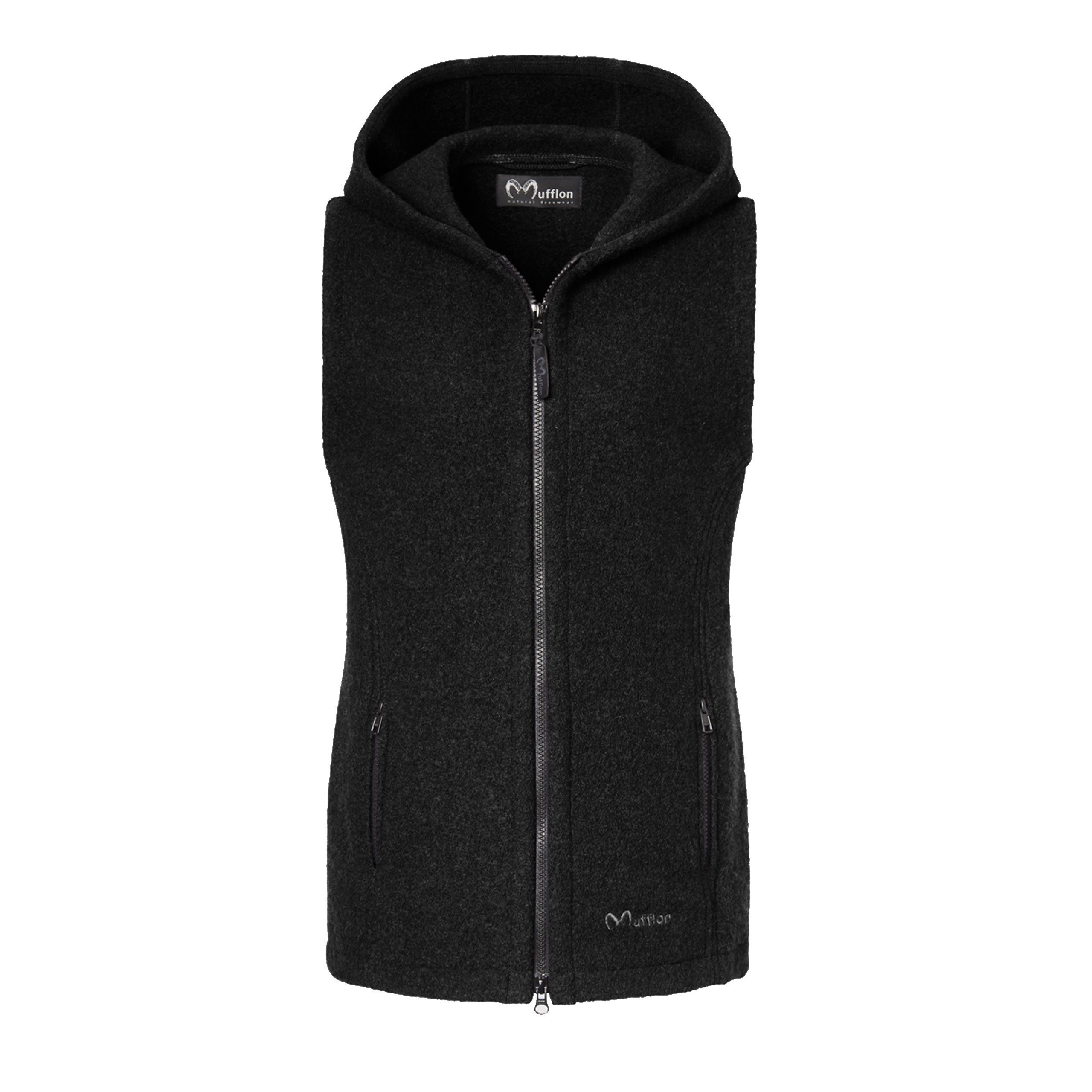 Funktionsweste Mufflon Momo W100 - Kapuzen-Weste Damen
