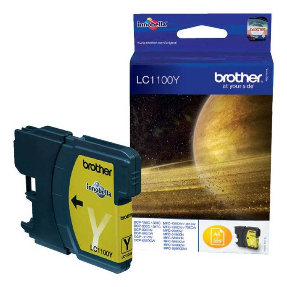 Brother Tintenpatrone LC-1100 LC1100Y Tintenpatrone