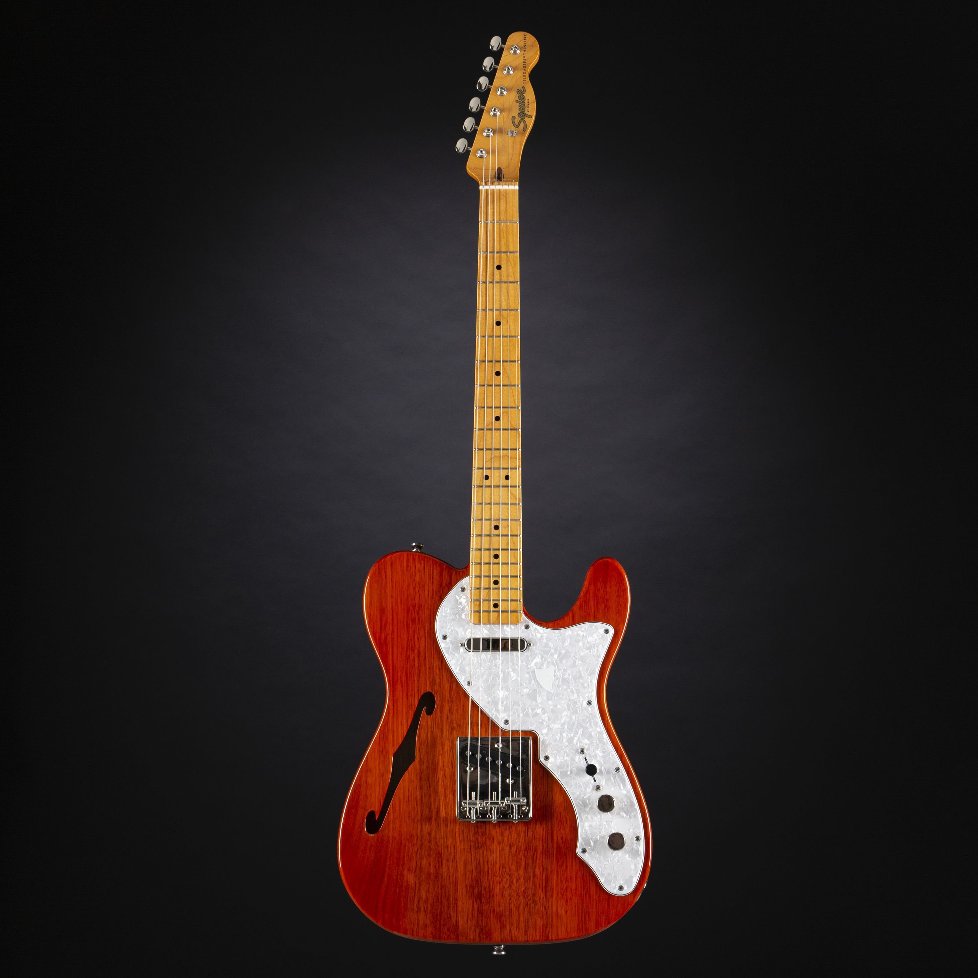 Squier E-Gitarre, E-Gitarren, T-Modelle, Classic Vibe '60s Telecaster Thinline MN Natural - E-Gitarre