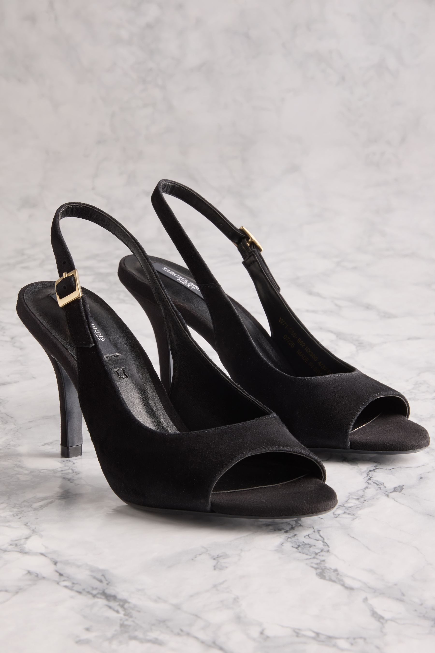 Next Tabitha Simmons X Next zehenfreie Ivy Slingbacks Slingsandale (1-tlg)