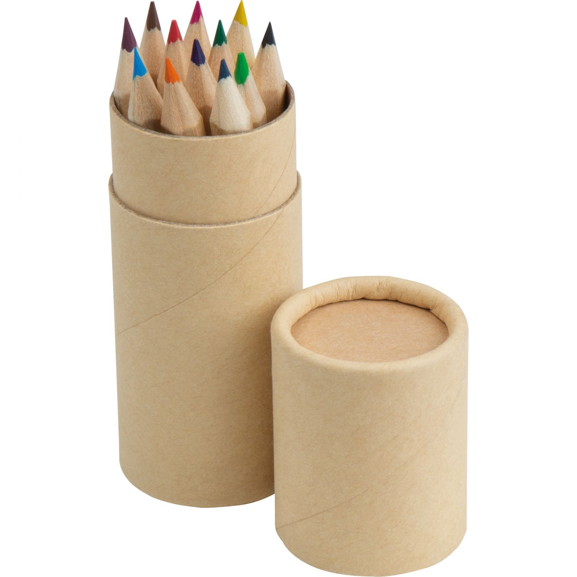 Macma Buntstift 120 Mini Buntstifte / 10 zylindrische Aufbewahrungsboxen mit je 12 Bun