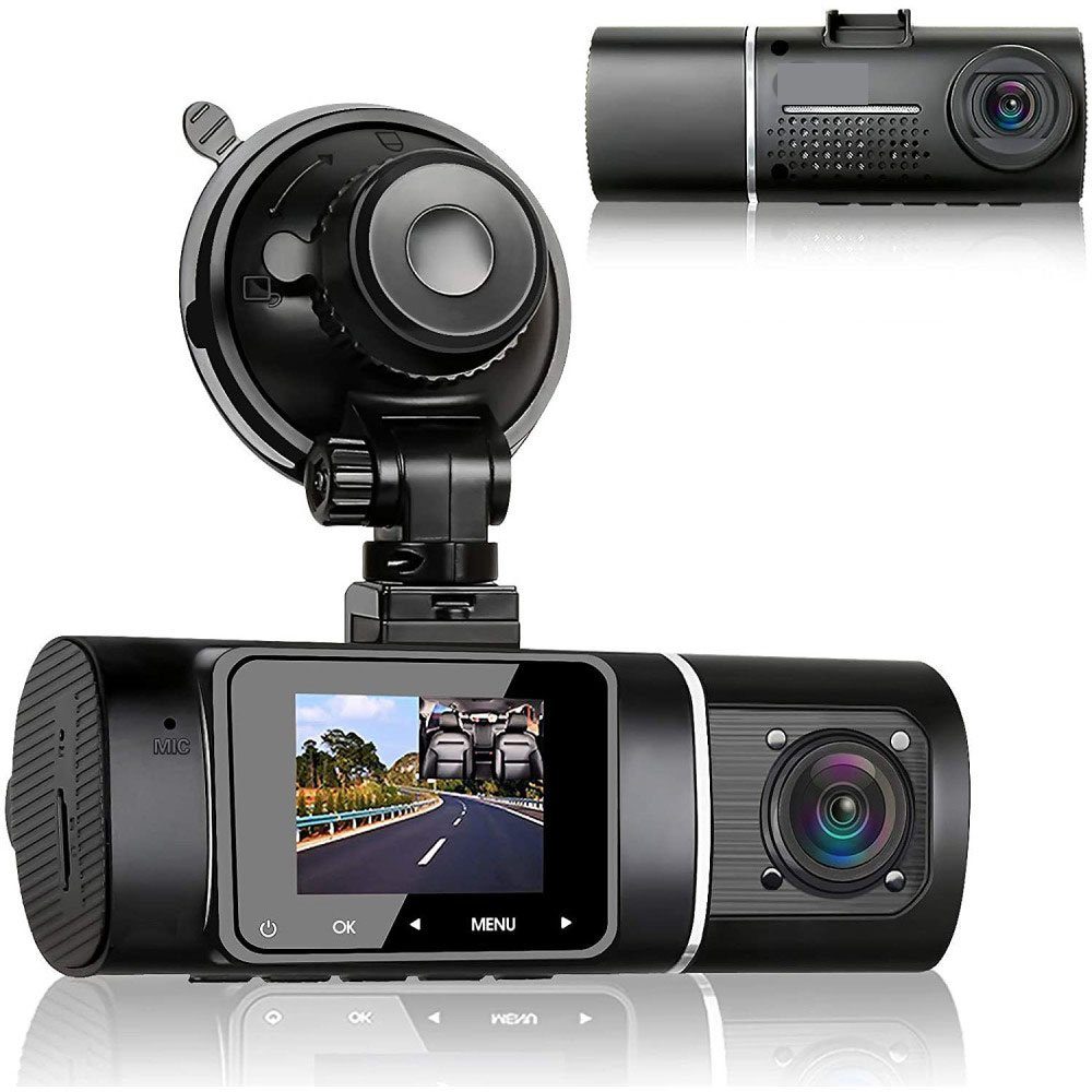 Jormftte Dashcam Auto,Autokamera mobiles Navigationsgerät (GPS-Navigation,  FM-Transmitter, Multimedia, E-Book)