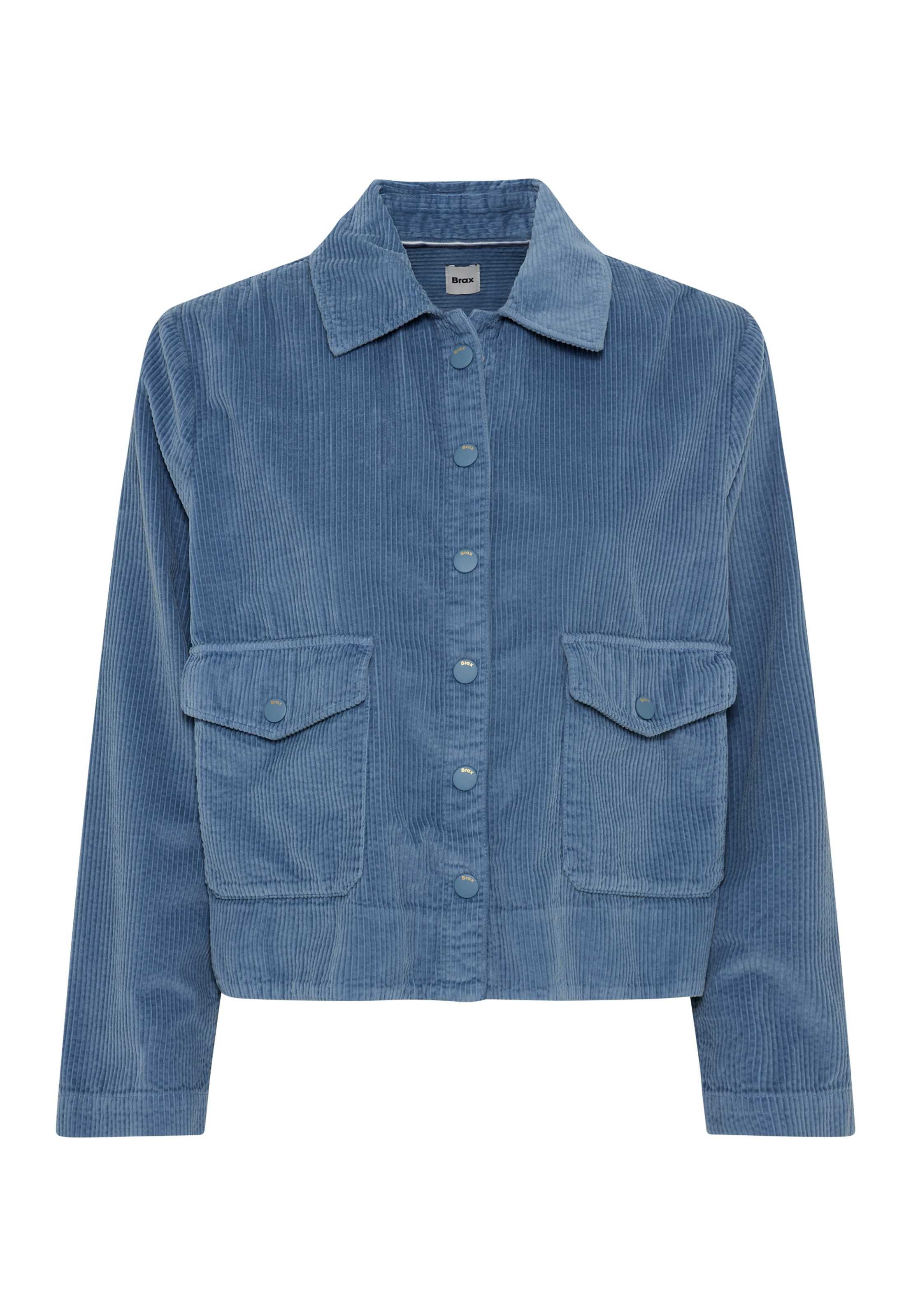 Brax Klassische Bluse Style VEGA Cord: Overshirt aus reiner Baumwolle – Bild 5 von 5
