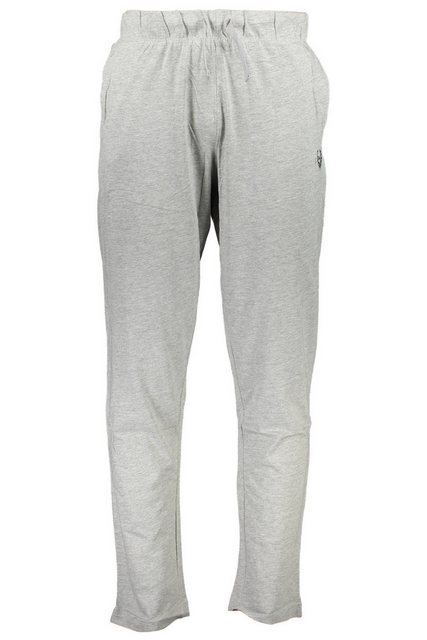 GIAN MARCO VENTURI 5-Pocket-Hose Bequeme graue Herren-Sporthose aus Baumwol günstig online kaufen