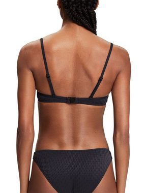 Esprit Bügel-Bikini-Top Wattiertes, strukturiertes Bikinitop