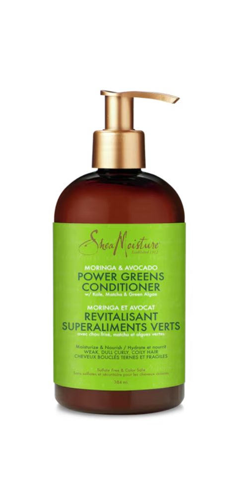 Shea Moisture Haarspülung Shea Moisture Moringa & Avocado Power Greens Conditioner 384ml